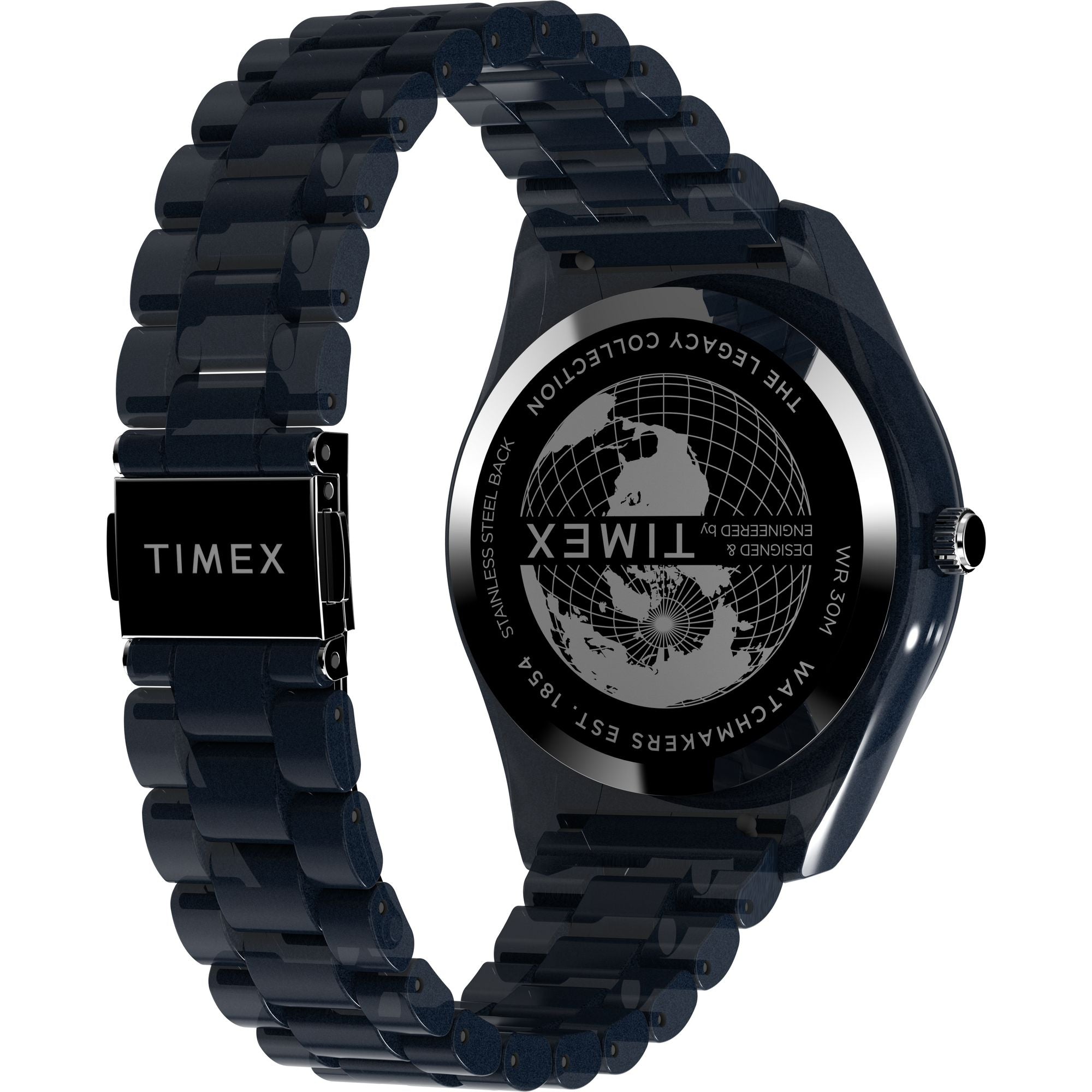 Timex Legacy Round 21mm Blue Dial Analog Men Watch - TW2W56200X6 Watch Timex