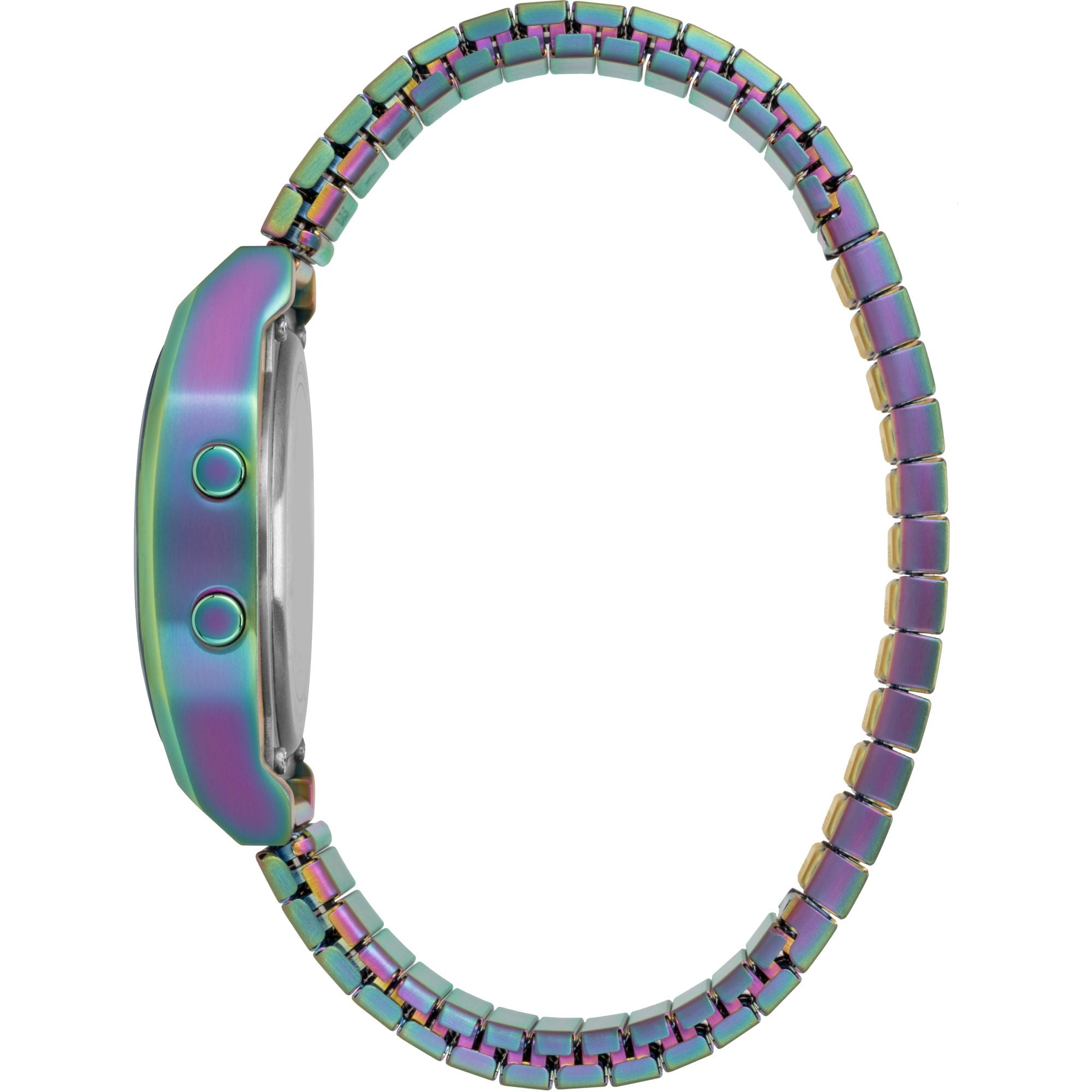 Timex T80 Blue Square Dial Quartz Digital Women Watch