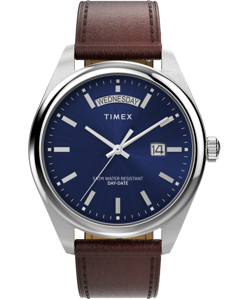 Timex Legacy Round 21mm Blue Dial Analog Men Watch - TW2W57200UJ Watch Timex