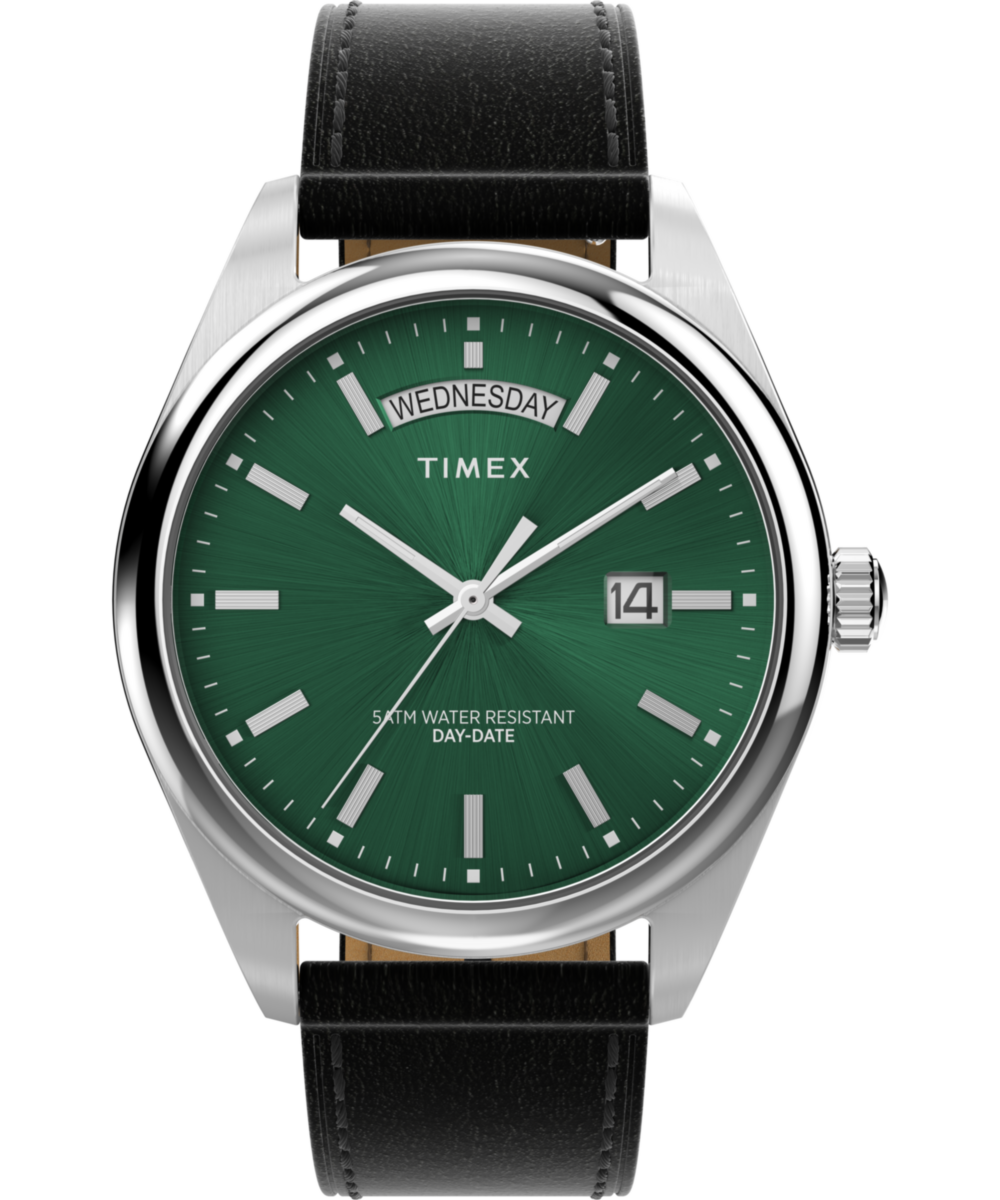 Timex Legacy Round 21mm Green Dial Analog Men Watch - TW2W57300UJ