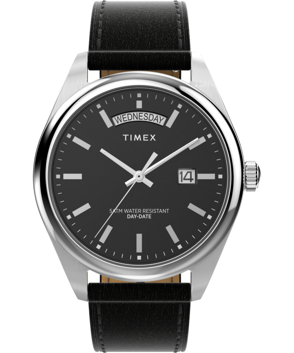 Timex Legacy Round 21mm Black Dial Analog Men Watch - TW2W57400UJ