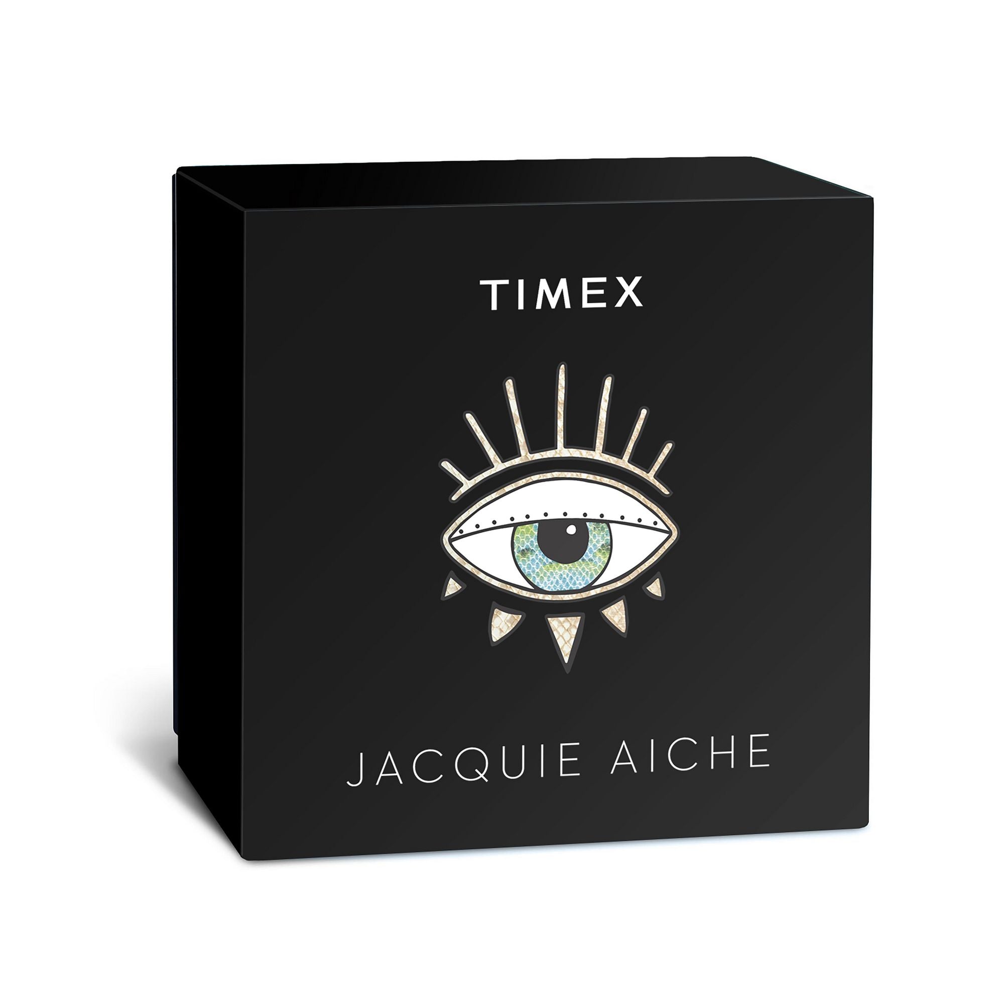 Timex Jacquie Aiche Round 36mm Blue Dial Analog Women Watch - TW2W63000X6 Watch Timex