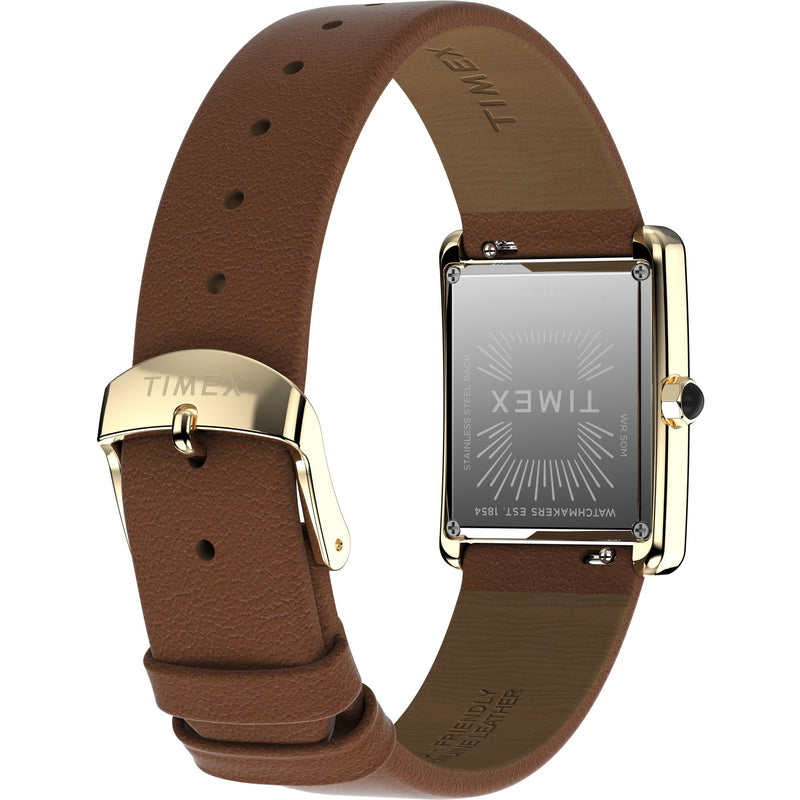 Timex Hailey Rectangle 21mm Gold Dial Analog Women Watch - TW2W63900UJ Watch Timex