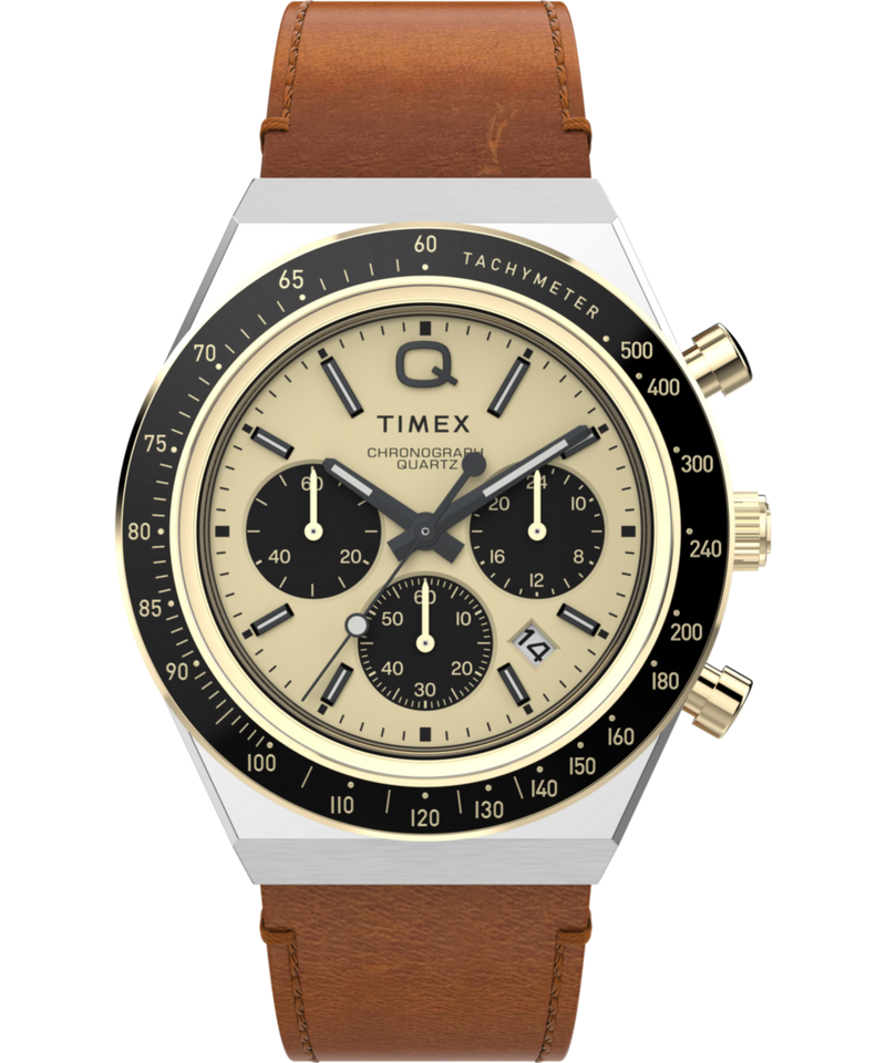 Timex Diver Inspired Round 40mm Gold Dial Analog Men Watch - TW2W64400UJ Watch Timex