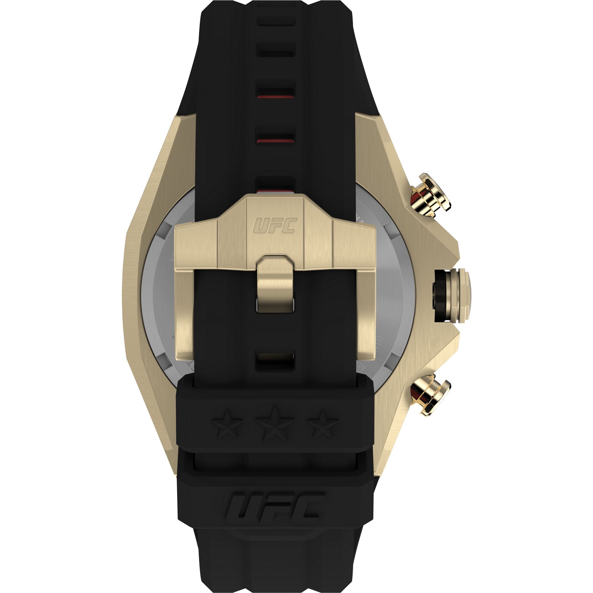 Timex UFC Street Black Octogonal Dial Quartz Analog Men Watch