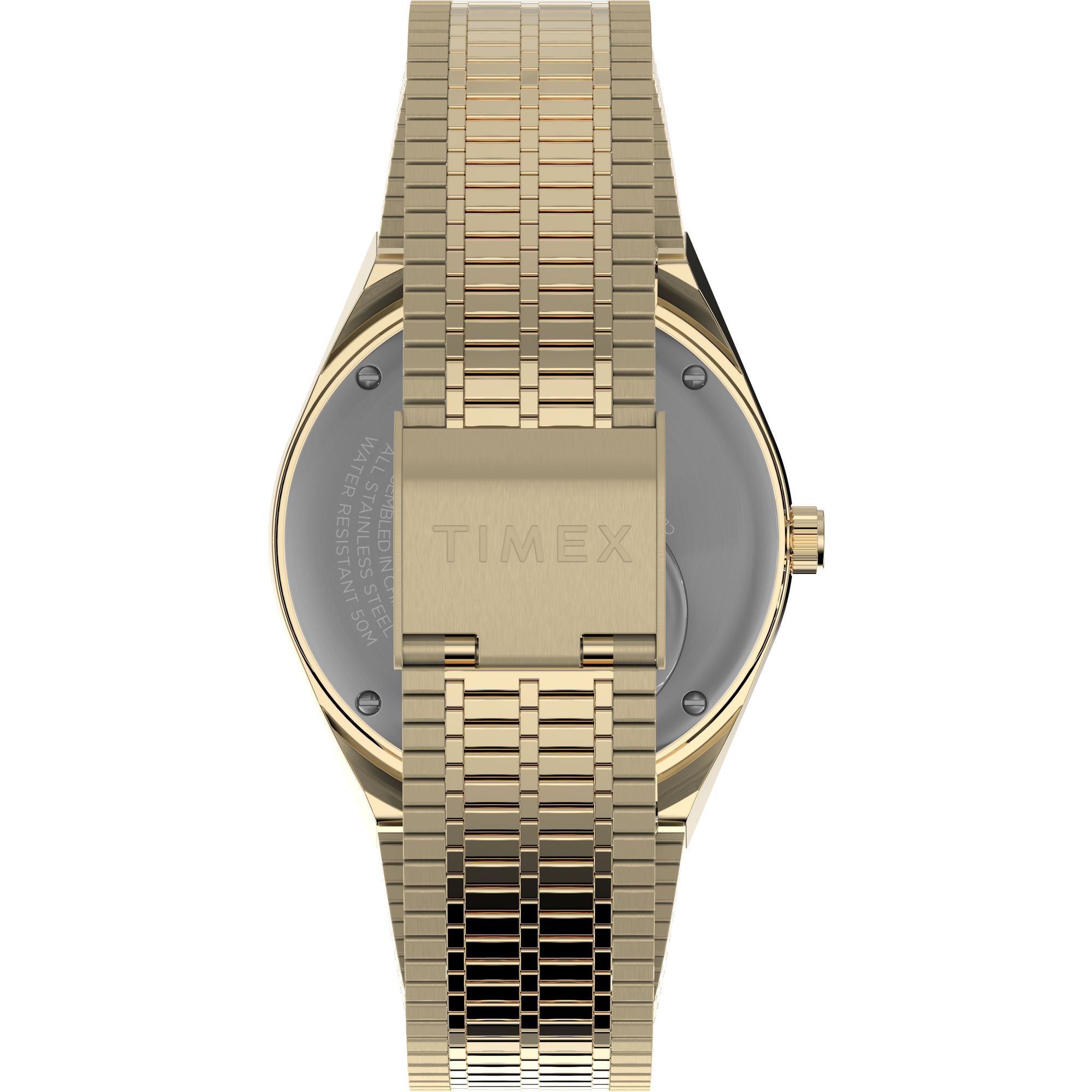 Timex Seconde Loser Round 21mm Champagne Dial Analog Unisex Watch - TW2W70700X6 Watch Timex