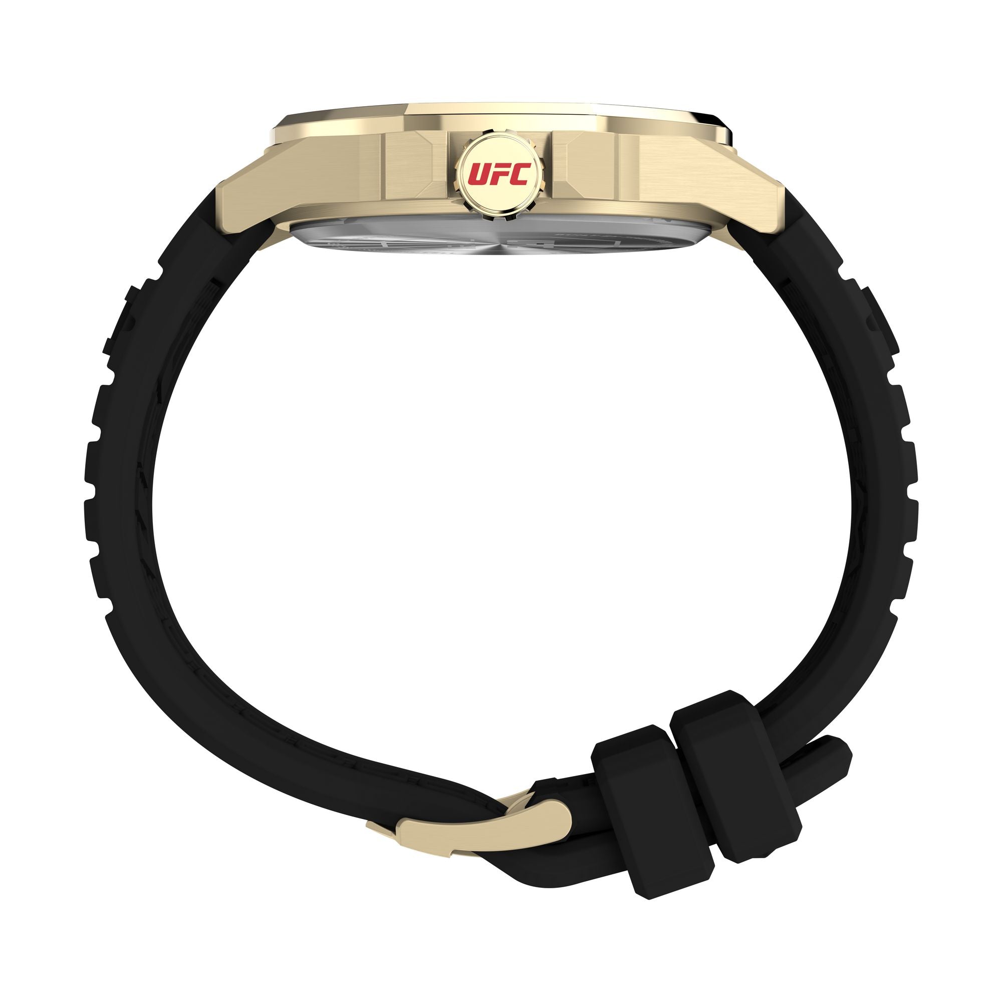 Timex UFC Octagonal 21mm Black Dial Analog Men Watch - TW2W73600UJ