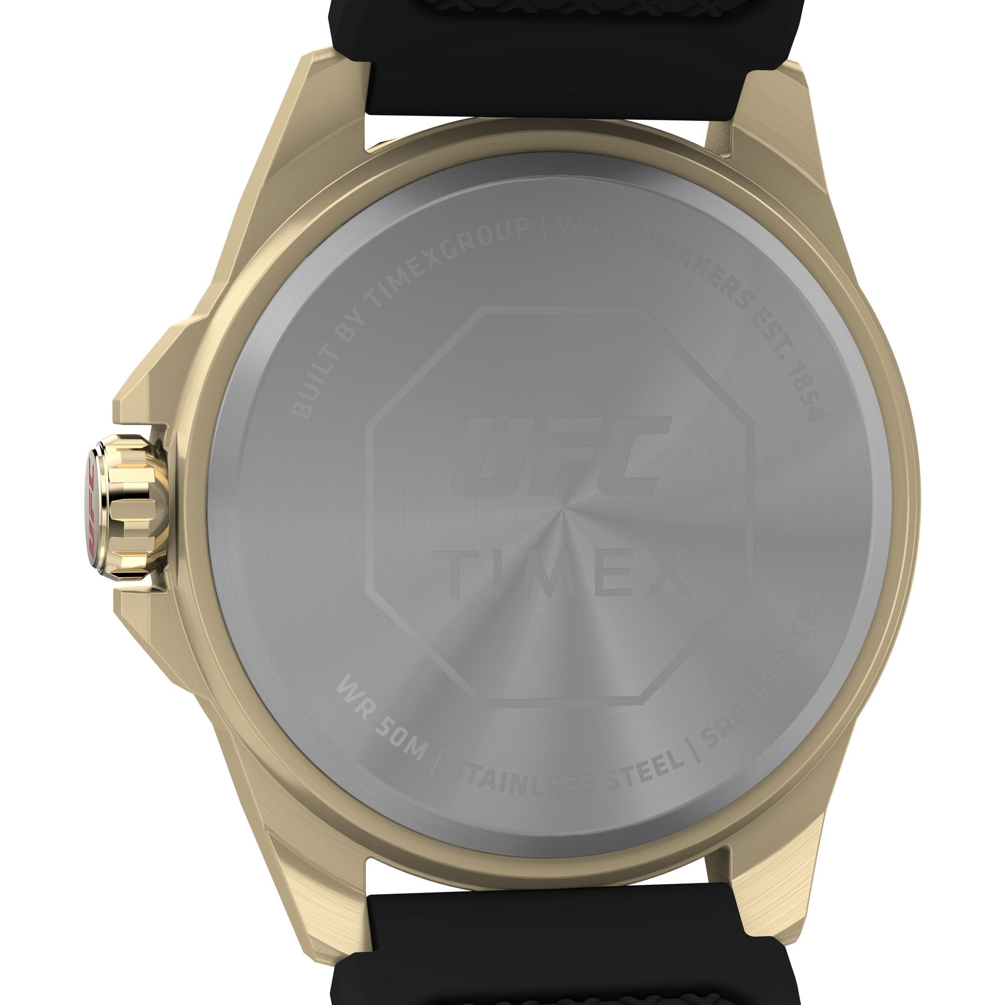 Timex UFC Octagonal 21mm Black Dial Analog Men Watch - TW2W73600UJ