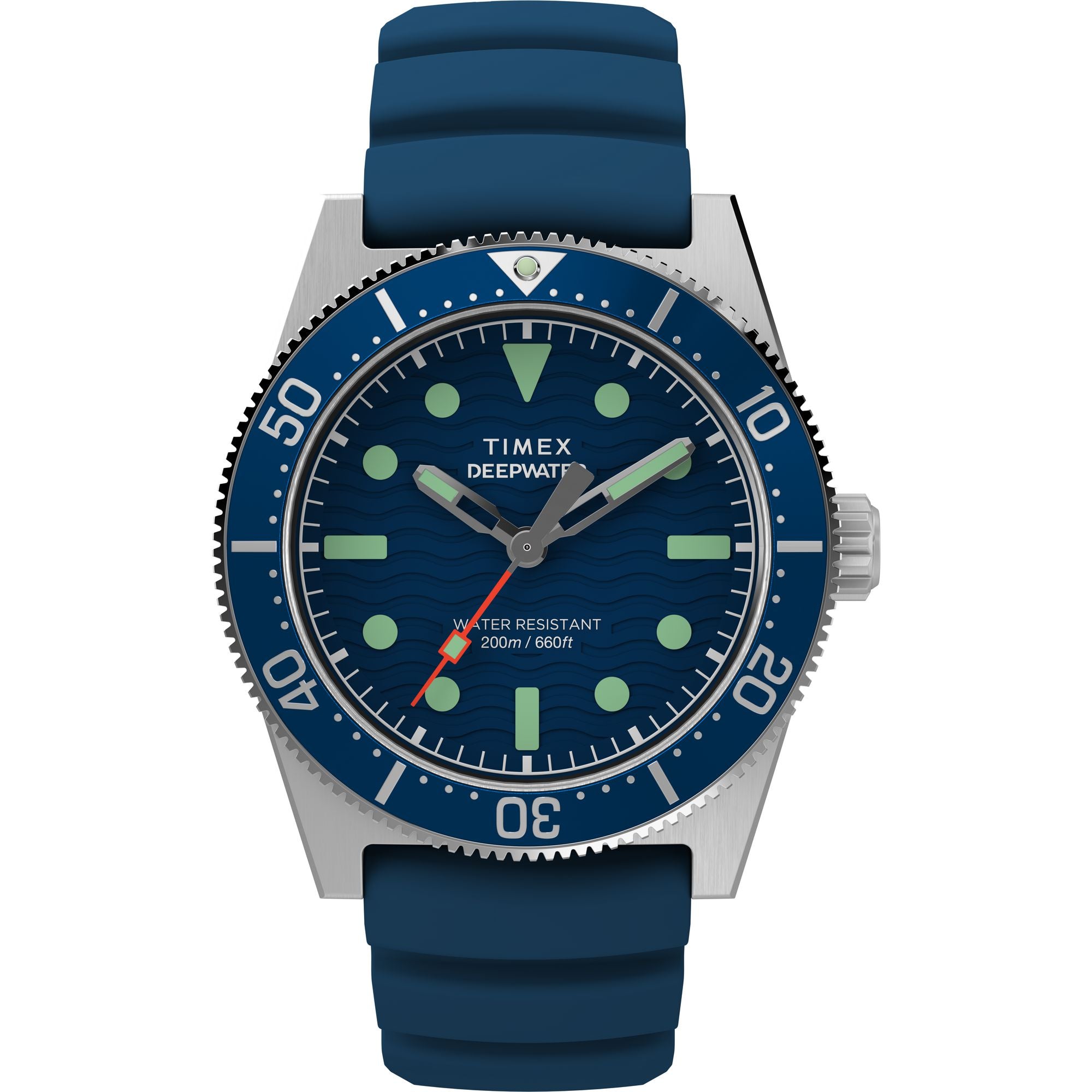 Timex Waterbury Round 40mm Blue Dial Analog Men Watch - TW2W74600UJ