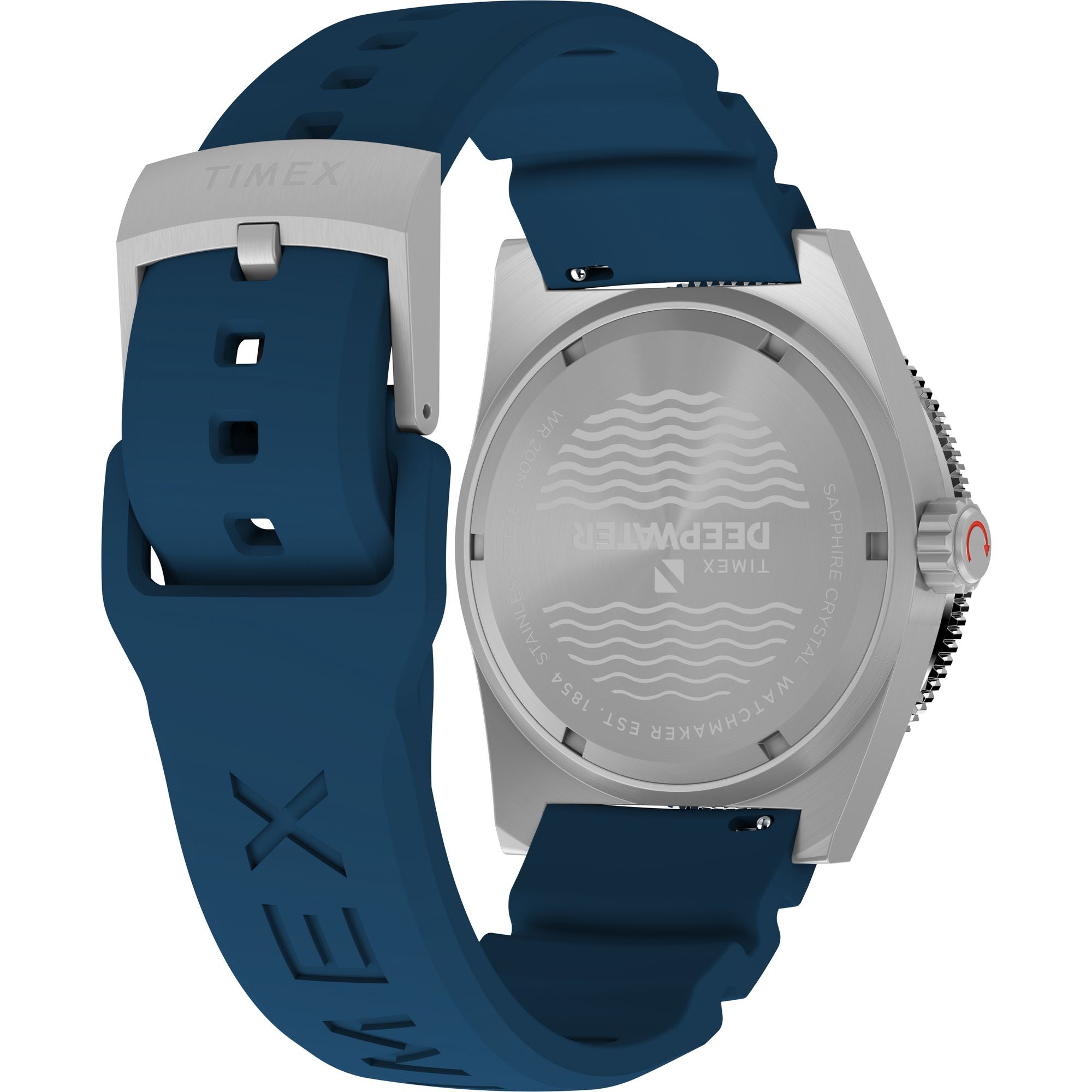 Timex Waterbury Round 40mm Blue Dial Analog Men Watch - TW2W74600UJ