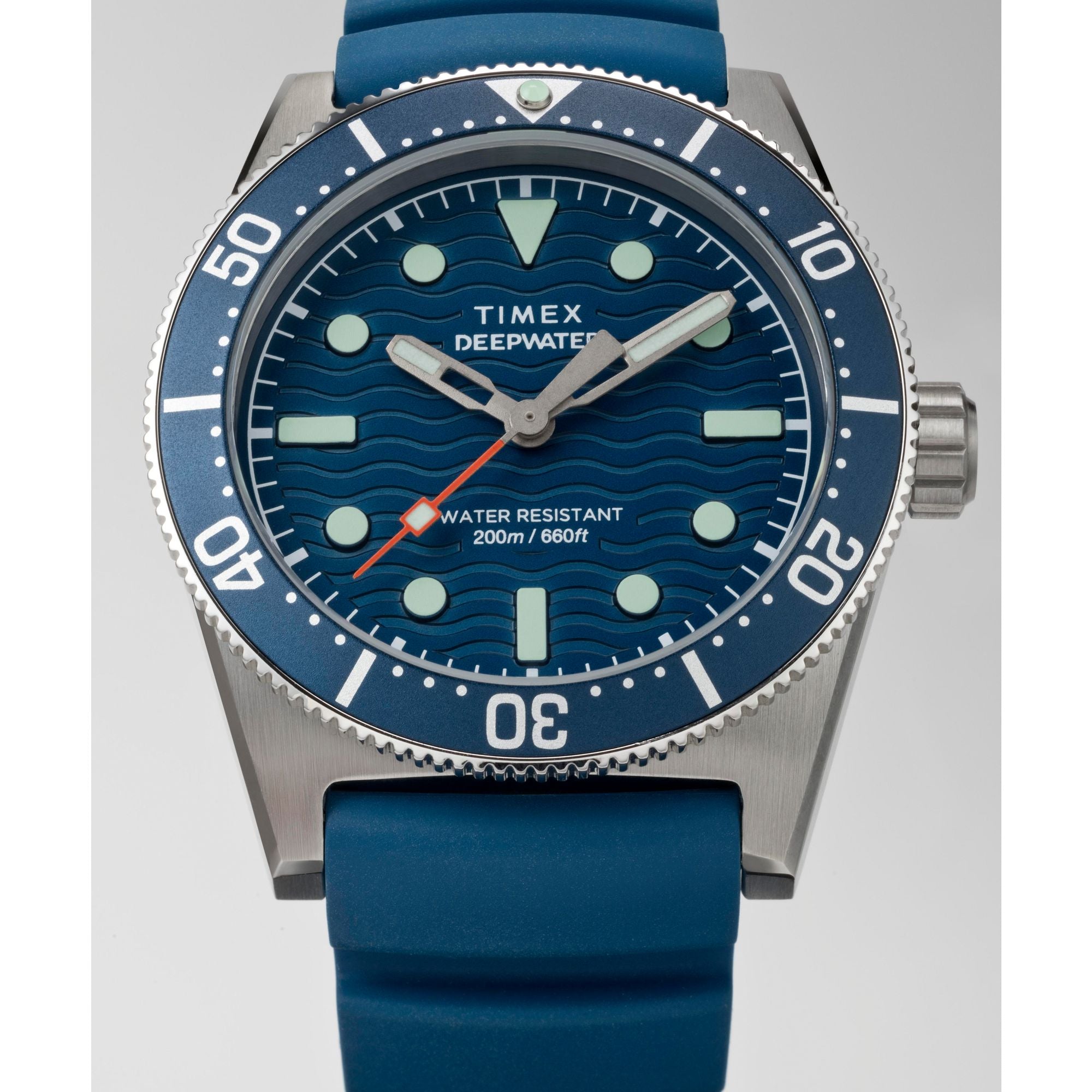 Timex Waterbury Round 40mm Blue Dial Analog Men Watch - TW2W74600UJ