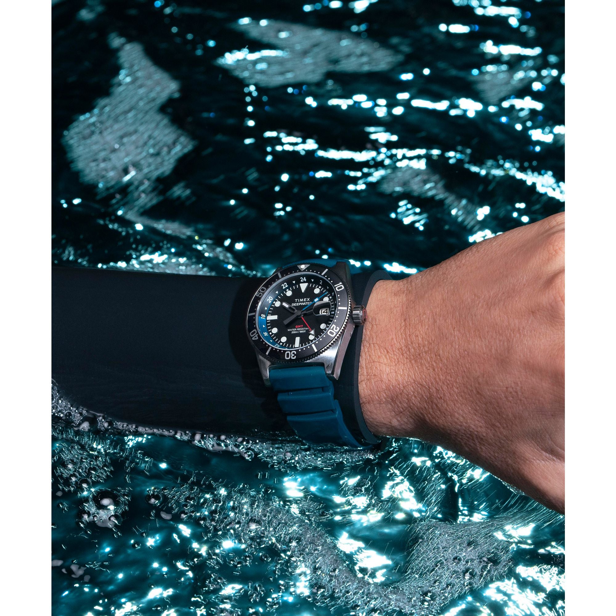 Timex Waterbury Round 40mm Blue Dial Analog Men Watch - TW2W74600UJ