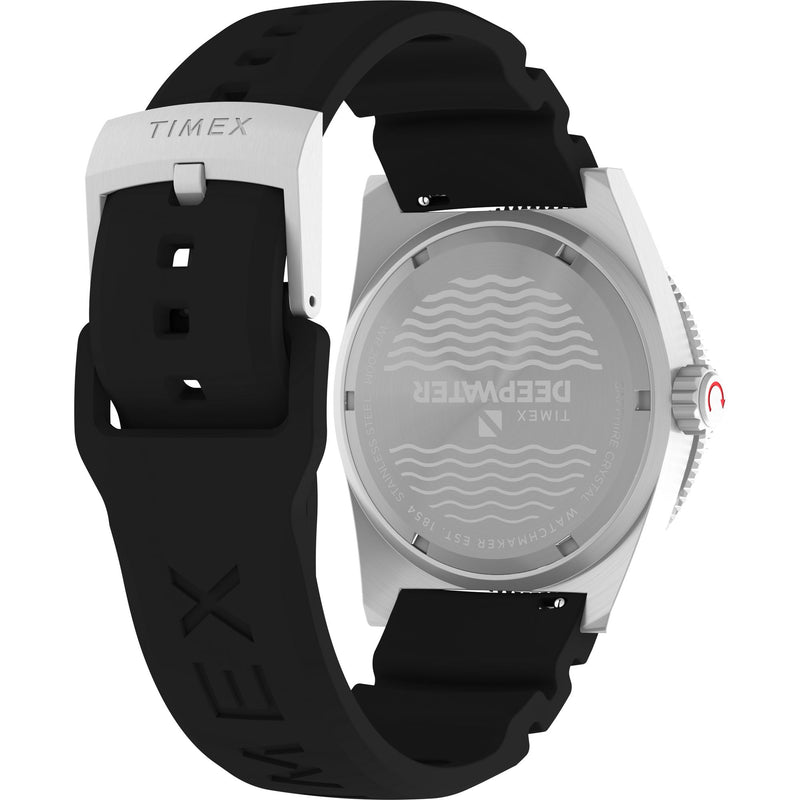 Timex Waterbury Round 21mm Black Dial Analog Men Watch - TW2W75000UJ Watch Timex
