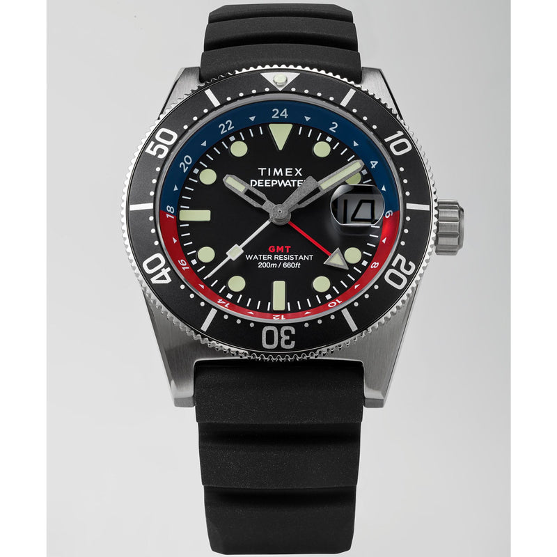 Timex Waterbury Round 21mm Black Dial Analog Men Watch - TW2W75000UJ Watch Timex