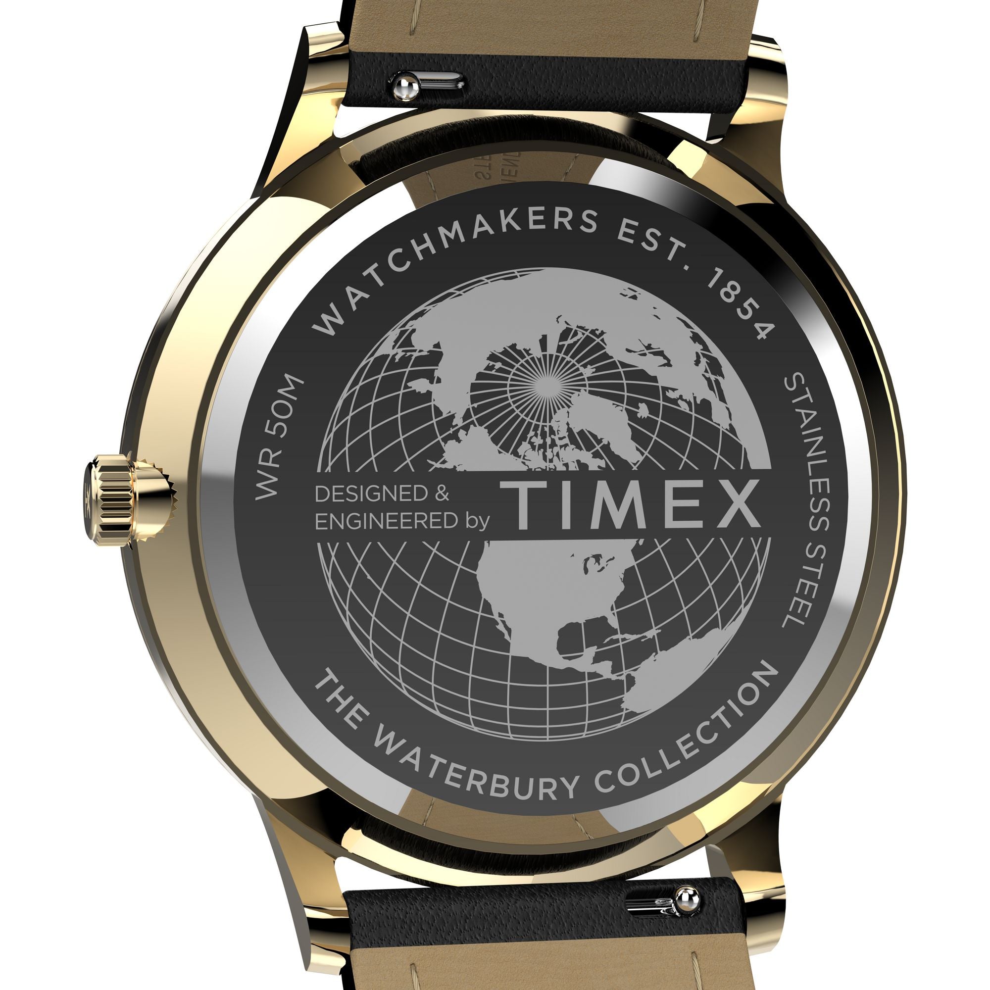 Timex Waterburry Round 21mm Green Dial Analog Men Watch - TW2W75900UJ Watch Timex