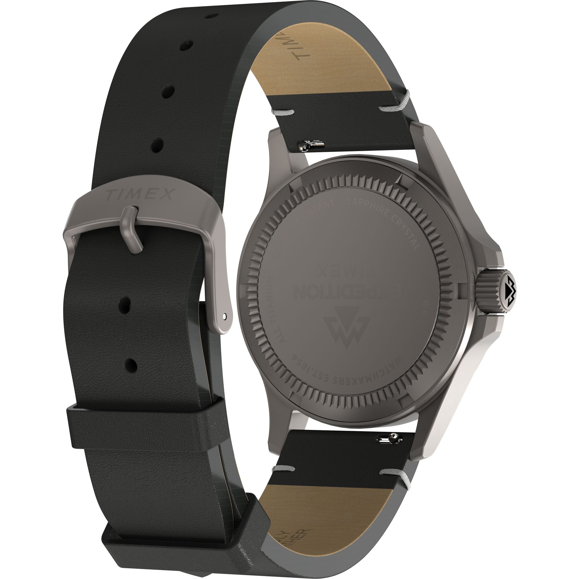 Timex Expedition Black Round Dial Quartz Analog Men Watch