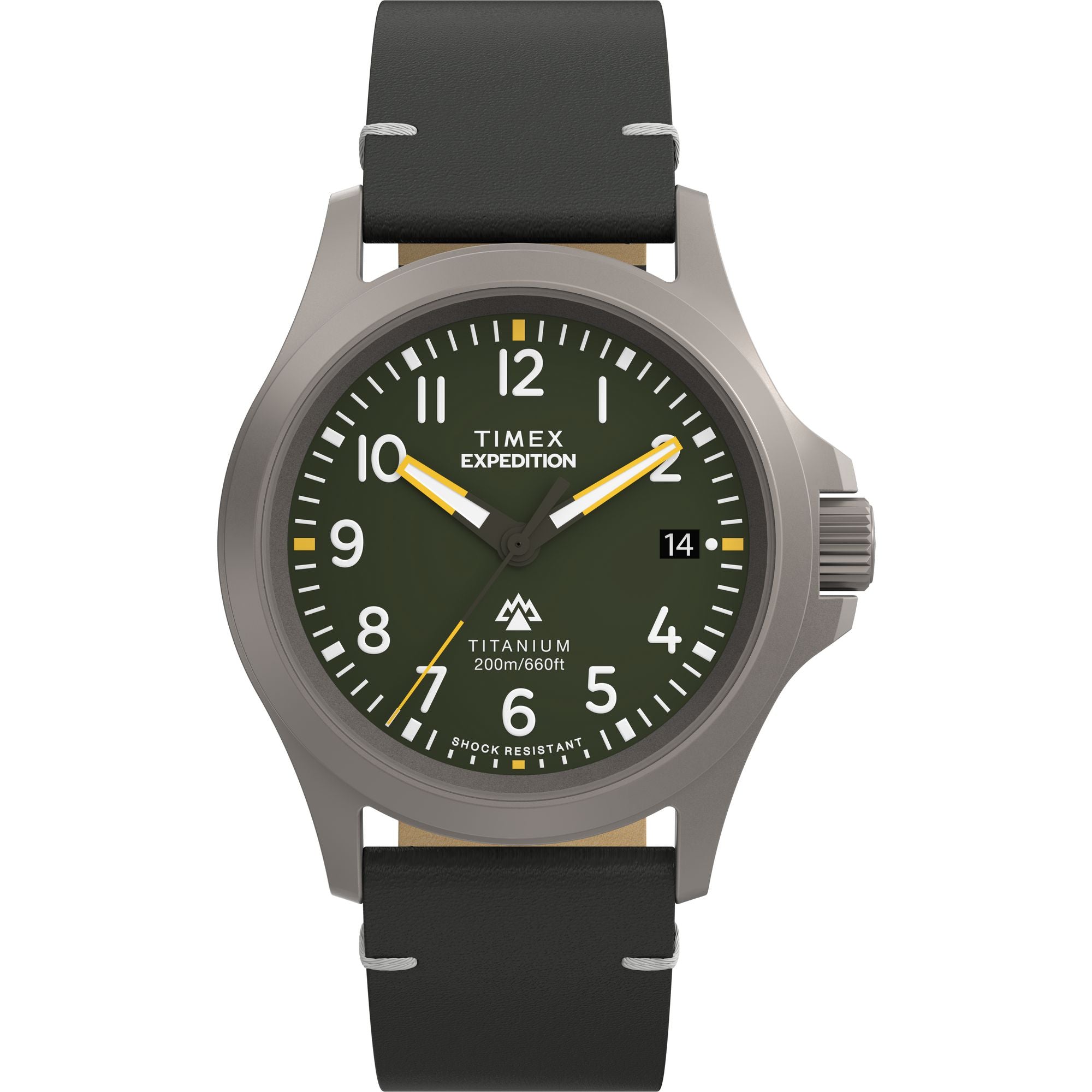 Timex Expedition Green Round Dial Quartz Analog Men Watch