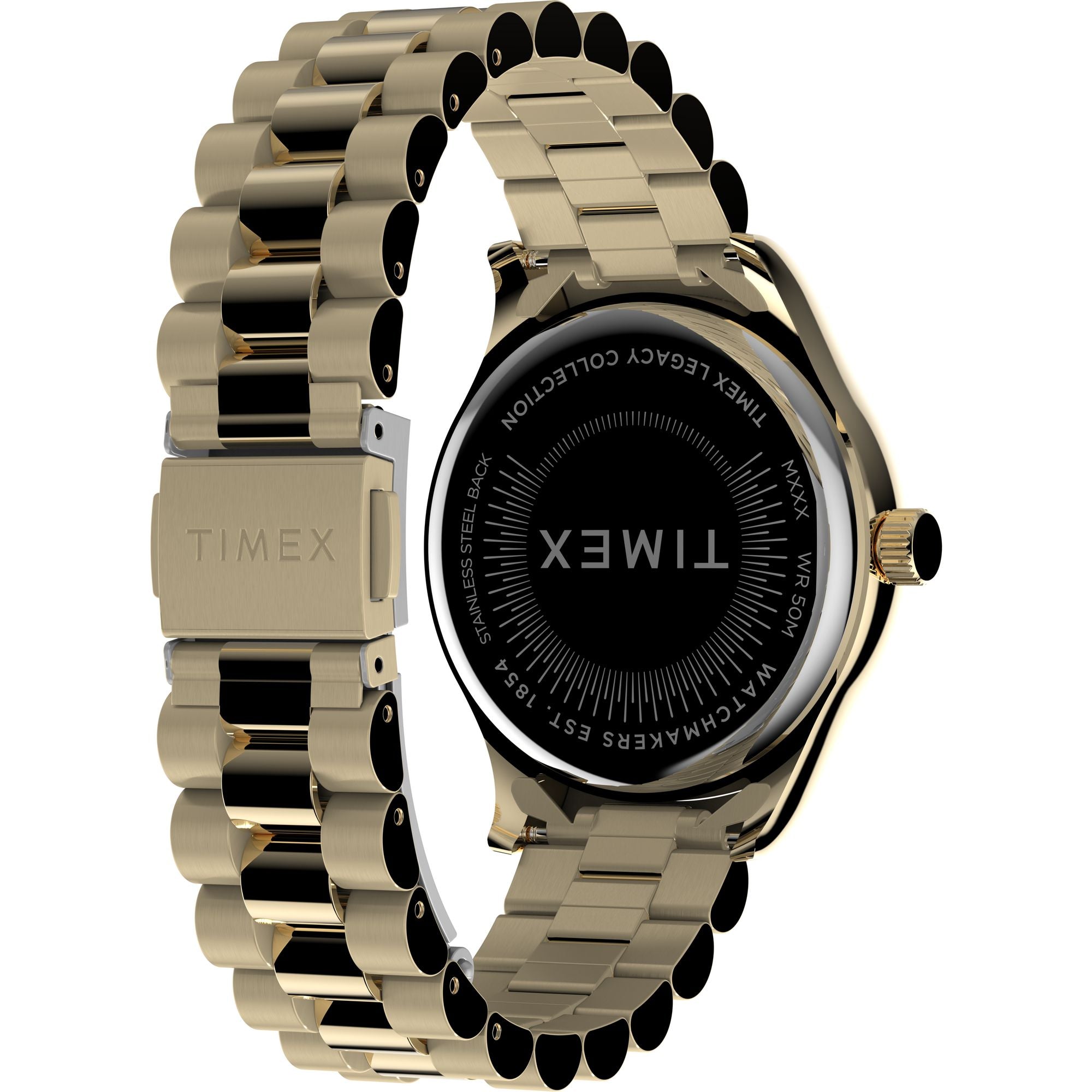 Timex Trend Mother of Pearl White Round Dial Quartz Analog Women Watch TW2W85400UJ At JUST WATCHES