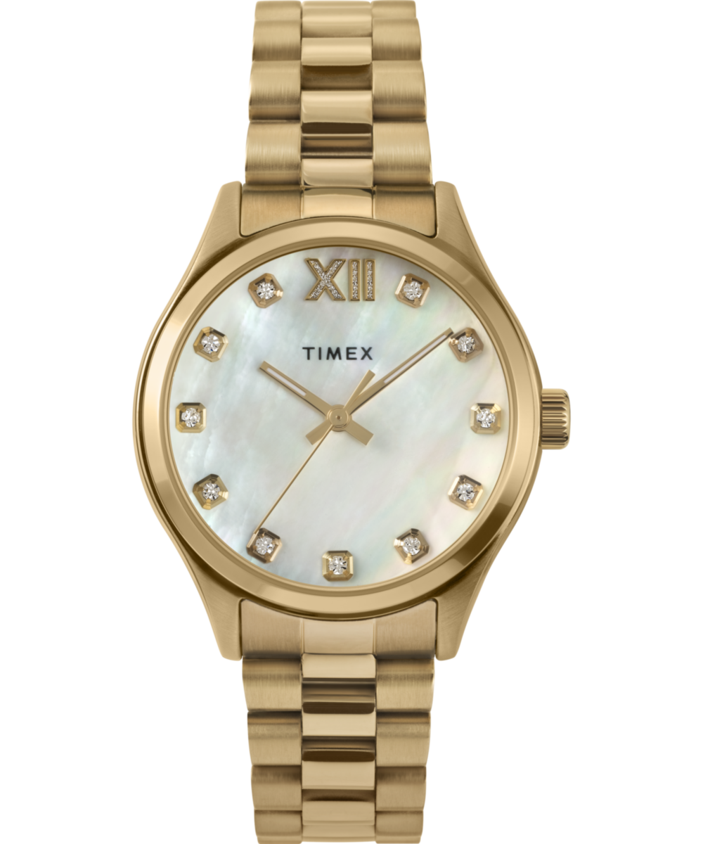 Timex Legacy Round 21mm White Dial Analog Women Watch - TW2W85400UJ