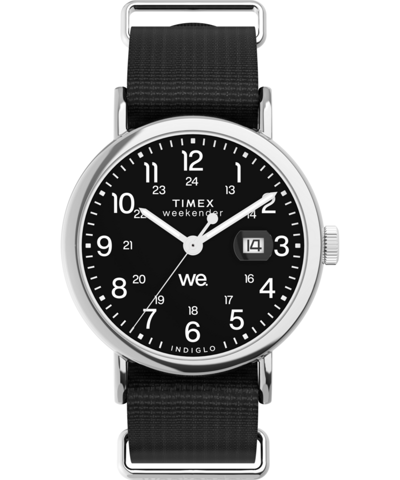 Timex Weekender Round 21mm Black Dial Analog Men Watch - TW2W86100UJ Watch Timex