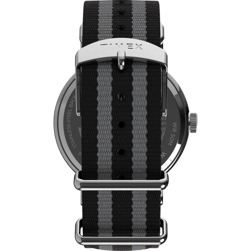 Timex Weekender Round 21mm White Dial Analog Men Watch - TW2W86300UJ Watch Timex