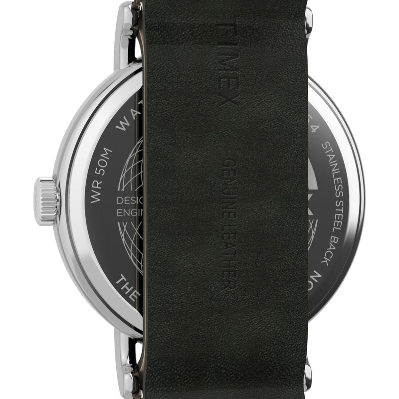 Timex Weekender Round 40mm Green Dial Analog Men Watch - TW2W87000UJ Watch Timex