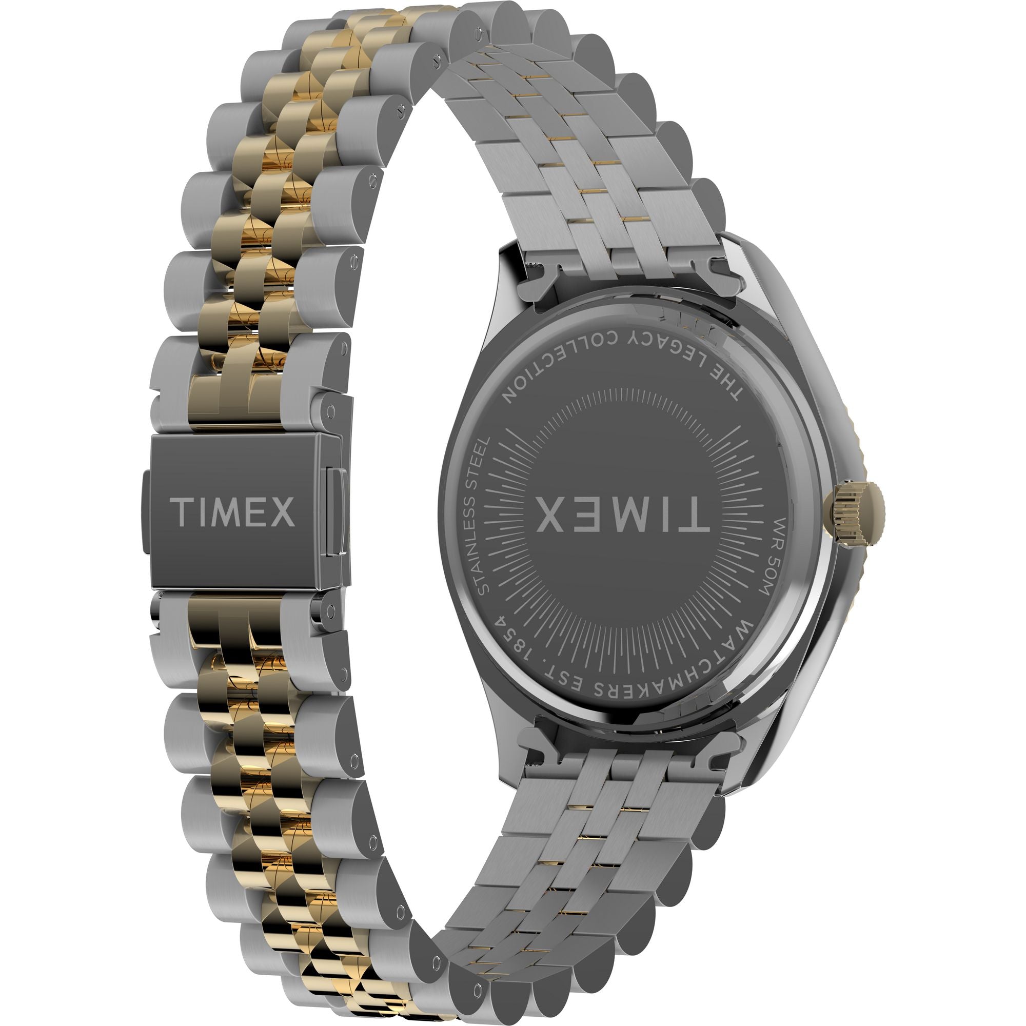 Timex Trend Round 21mm Green Dial Analog Women Watch - TW2W87400UJ Watch Timex