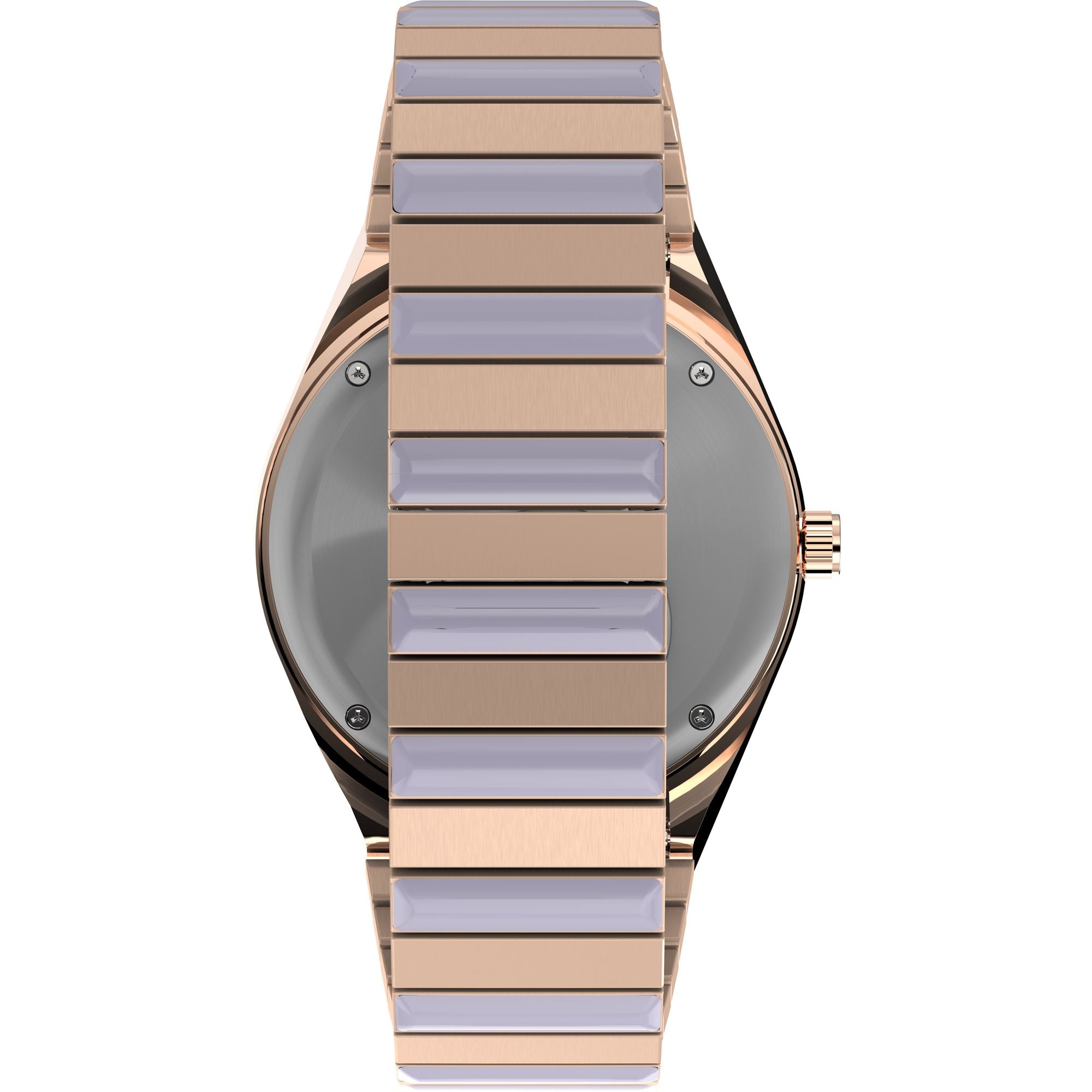 Q Timex Purple Round Dial Quartz Analog Women Watch