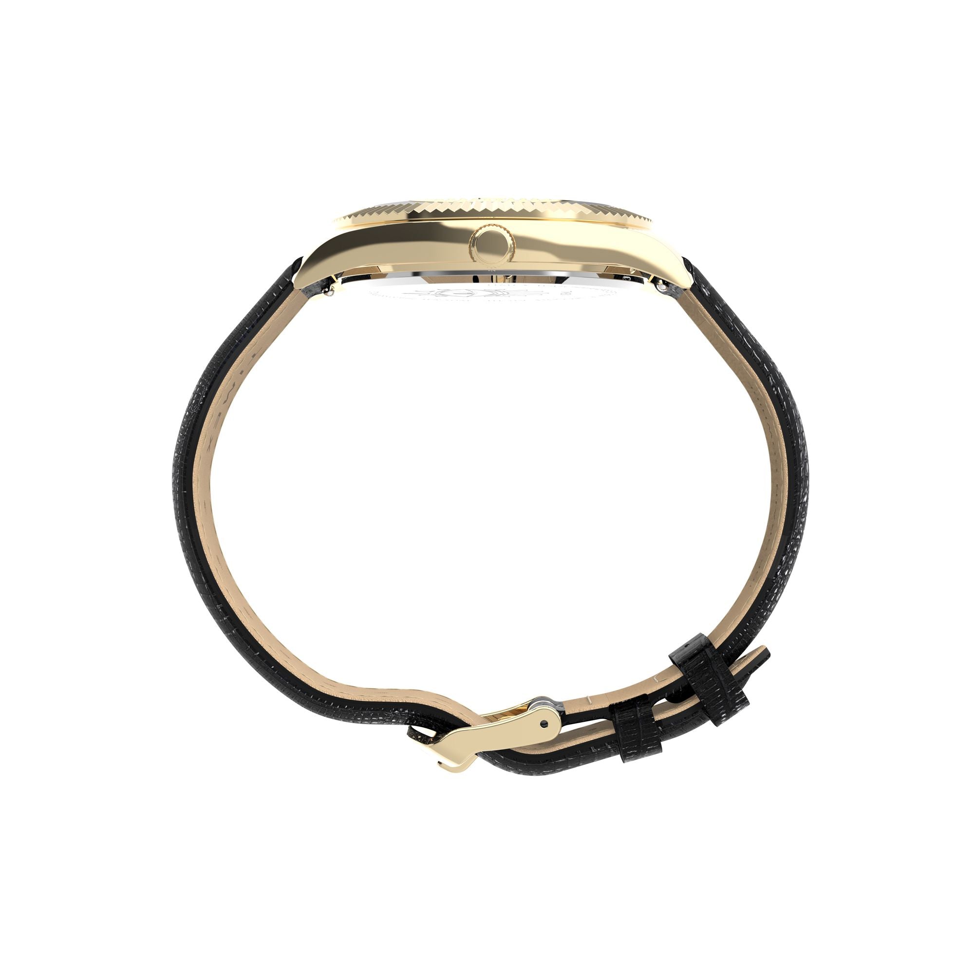 Timex Lab Leather Green Round Dial Quartz Analog Unisex Watch