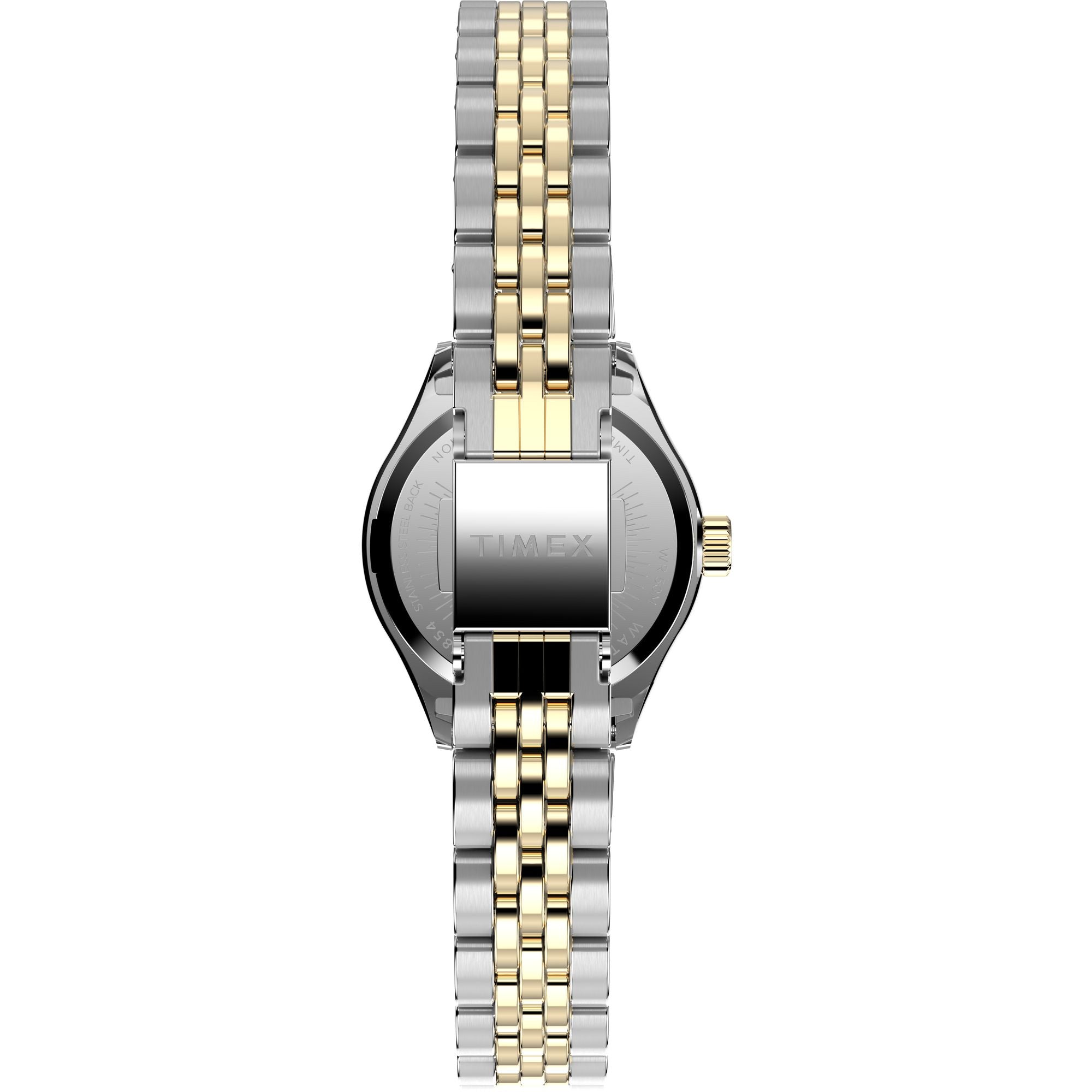 Timex Legacy Round 21mm Gold Dial Analog Women Watch - TW2W90900UJ