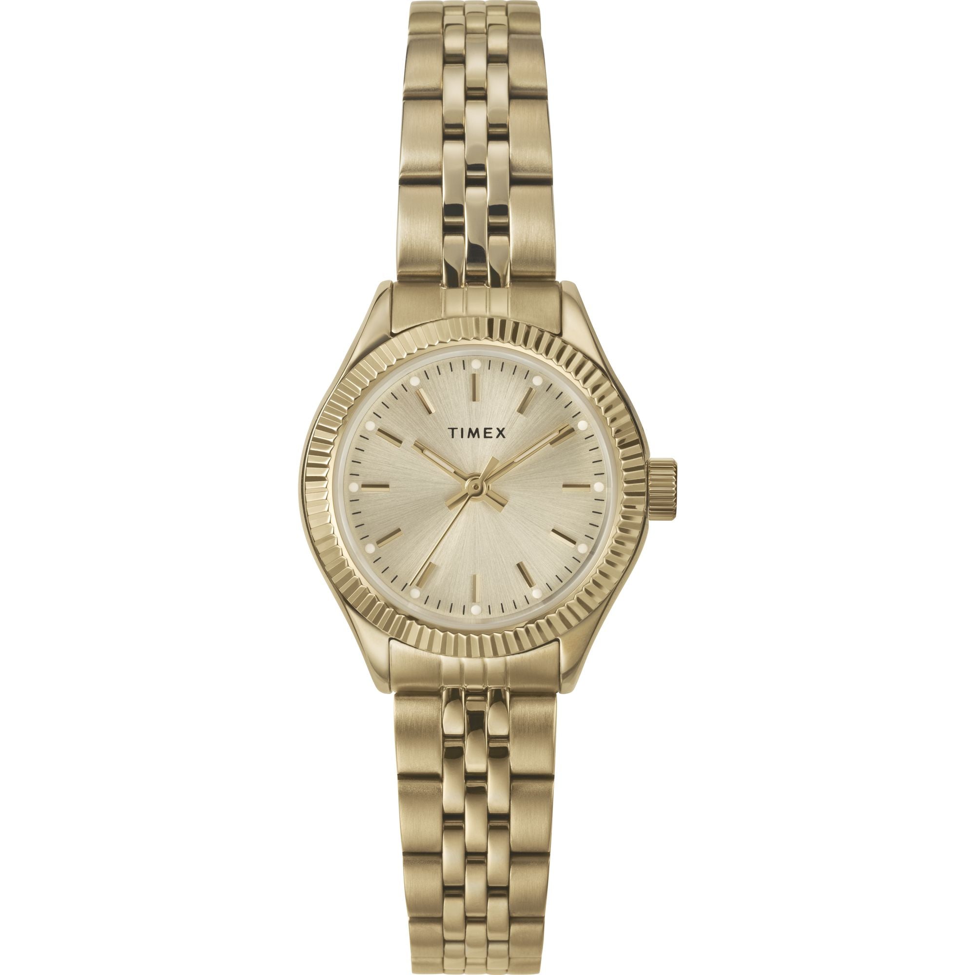 Timex Trend Gold Round Dial Quartz Analog Women Watch