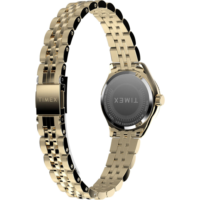 Timex Legacy Round 25mm Gold Dial Analog Women Watch - TW2W91000UJ Watch Timex