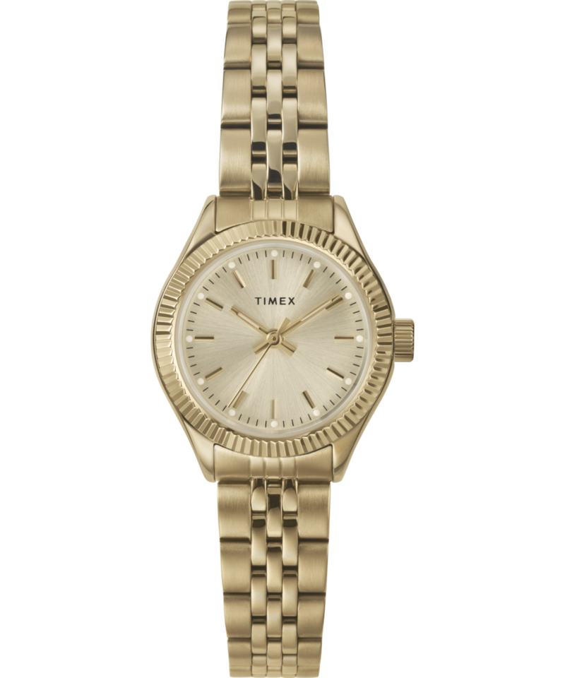 Timex Legacy Round 25mm Gold Dial Analog Women Watch - TW2W91000UJ Watch Timex