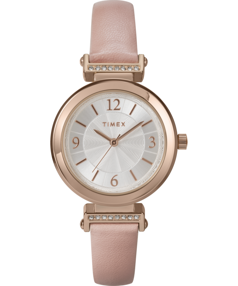 Timex Main Street Round 21mm Silver Dial Analog Women Watch - TW2W96300E6 Watch Timex