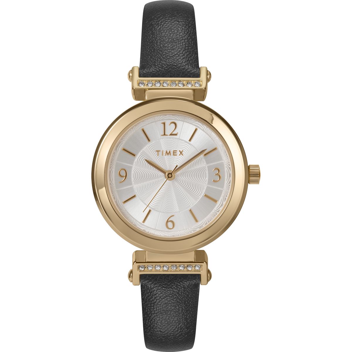 Timex Round 31mm Silver-Tone Dial Analog Women Watch - TW2W96400JQ