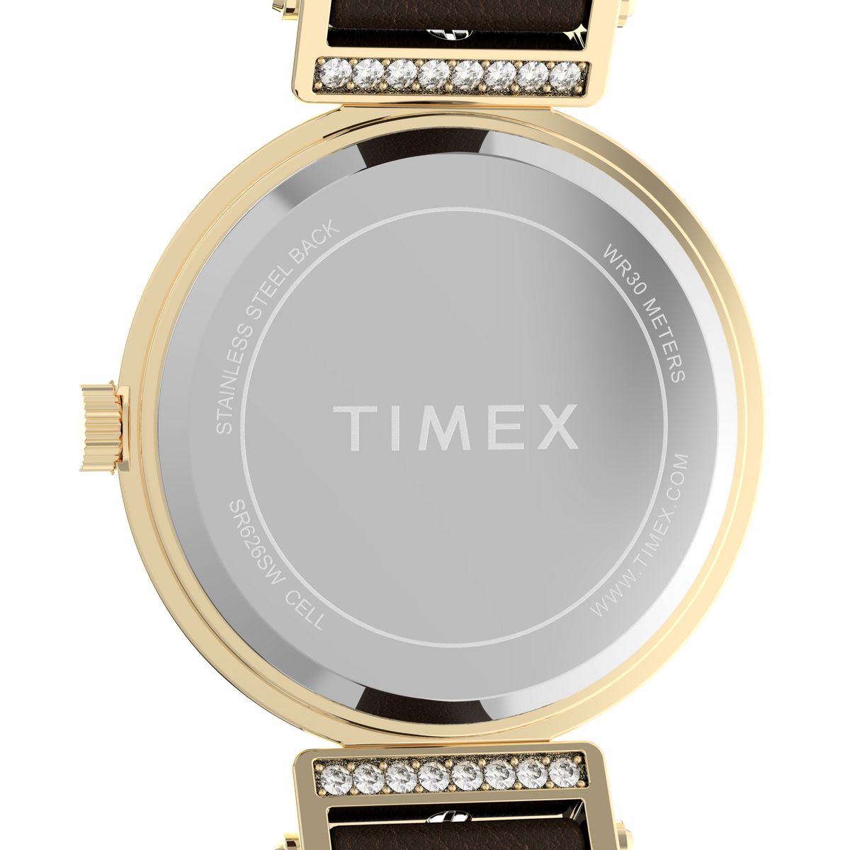 Timex Round 31mm Silver-Tone Dial Analog Women Watch - TW2W96400JQ