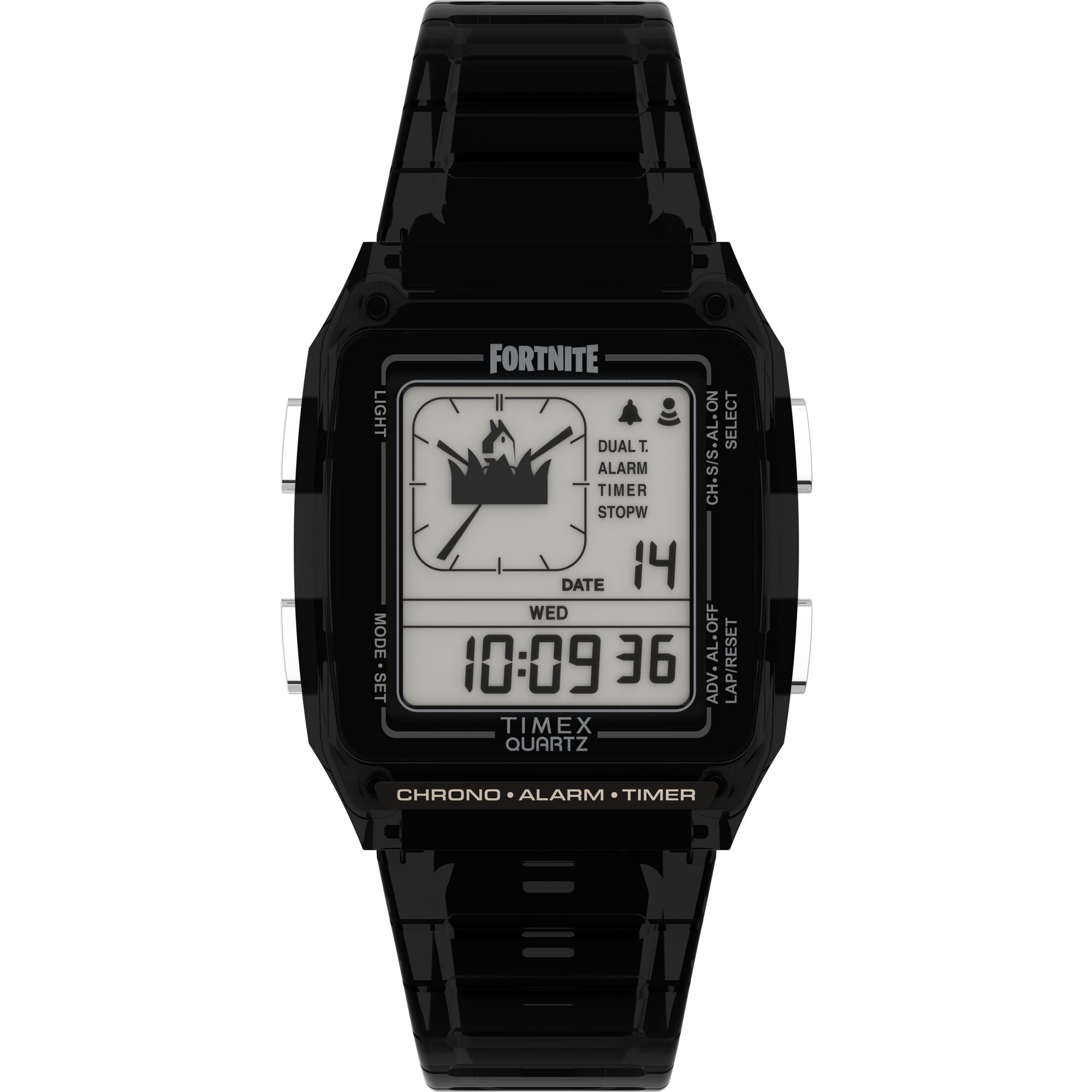 Timex Lab Grey Square Dial Quartz Digital Unisex Watch