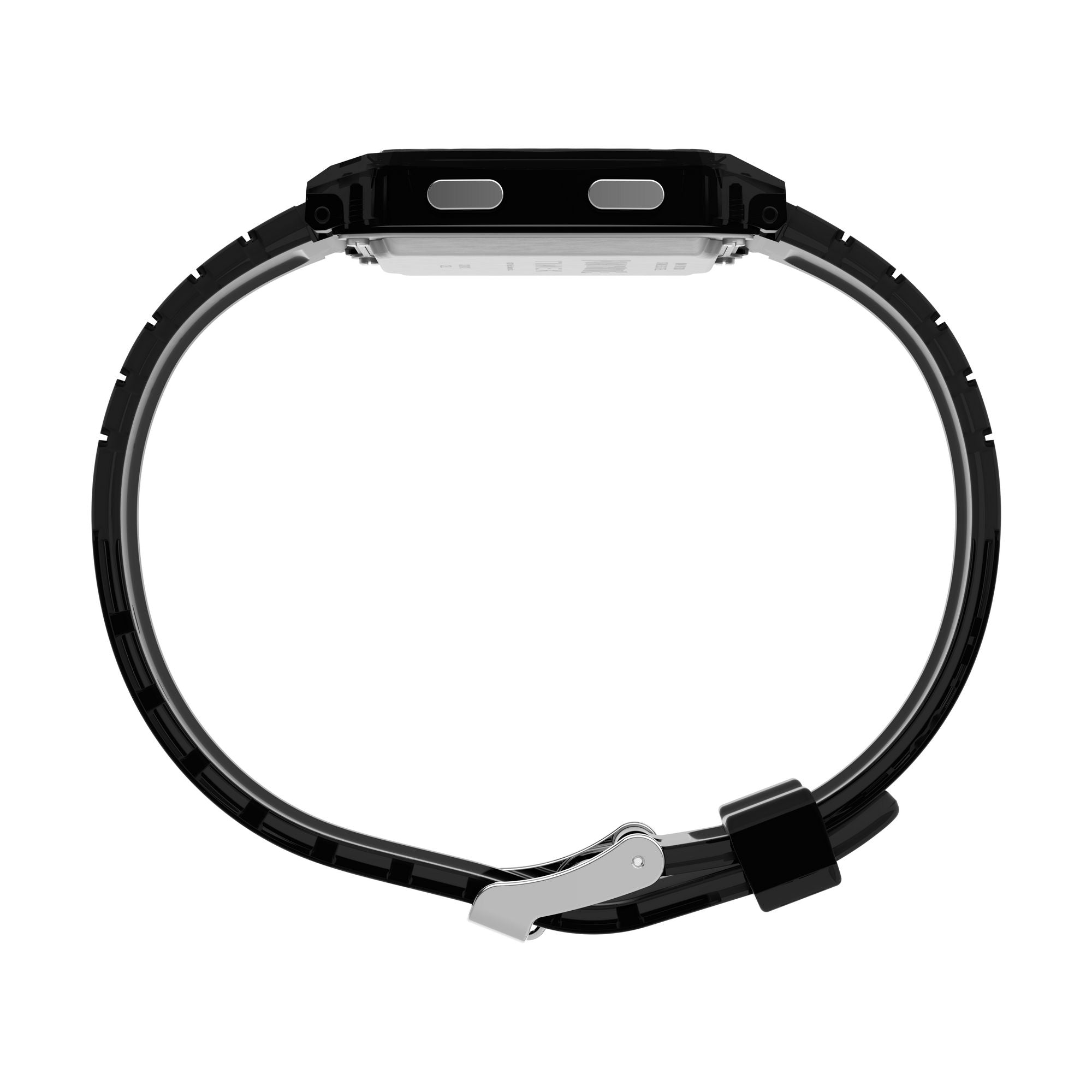 Timex Lab Grey Square Dial Quartz Digital Unisex Watch