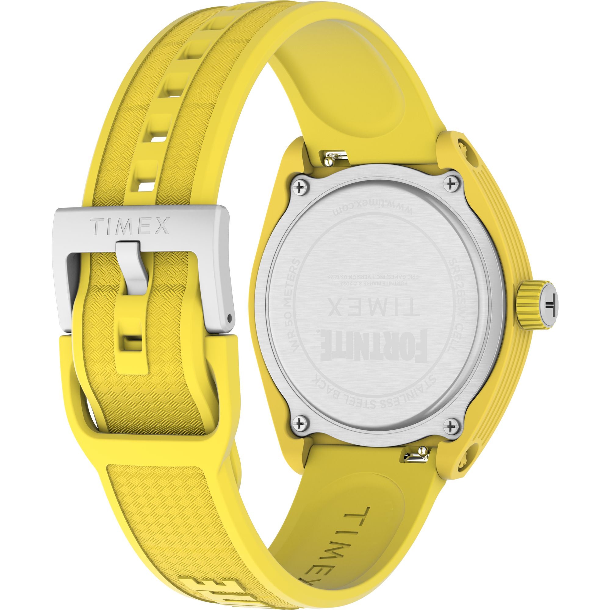 Timex Lab Yellow Tonneau Dial Quartz Analog Men Watch TW2W96700X6 At JUST WATCHES