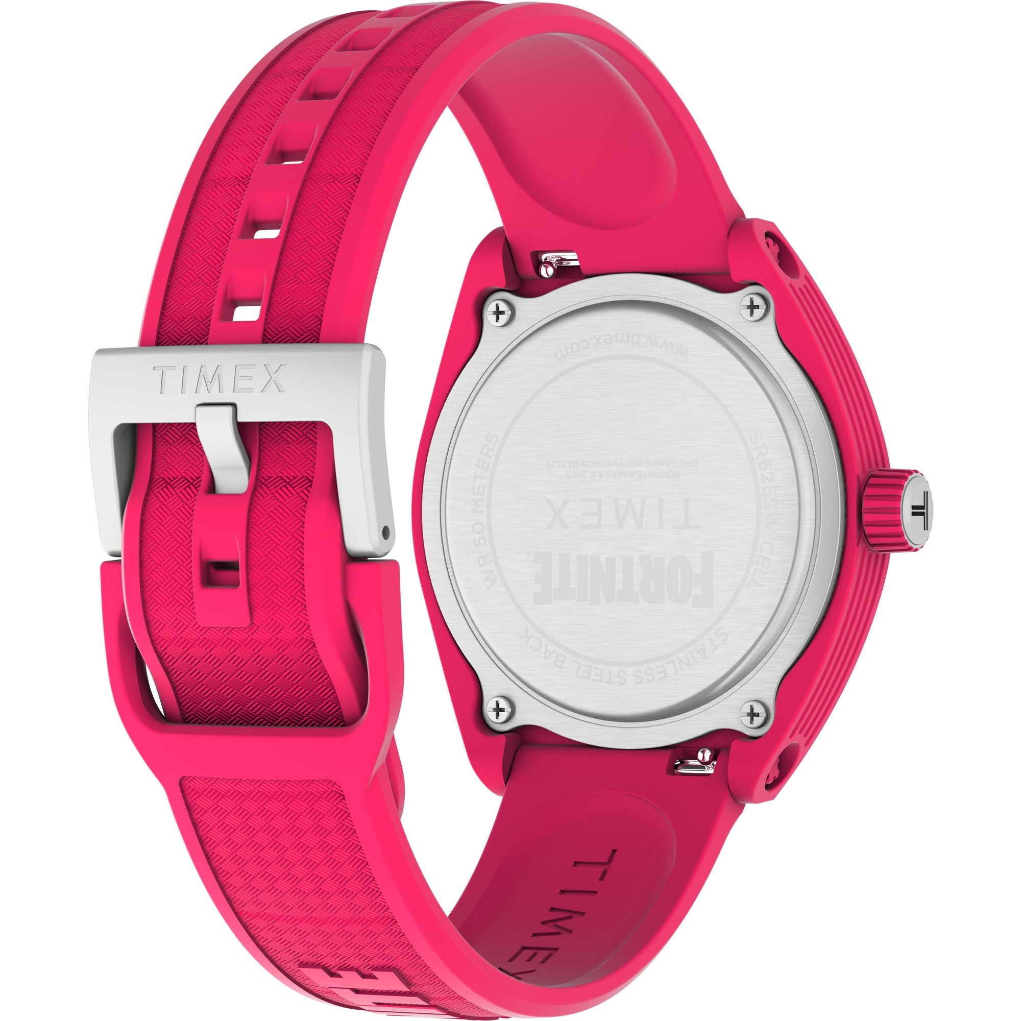 Timex Tonneau 21mm Pink Dial Analog Men Watch - TW2W96800X6