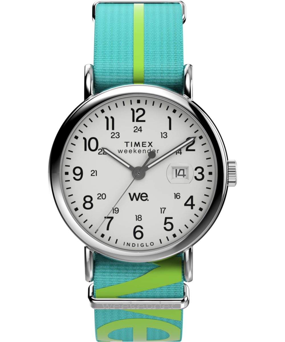Timex Weekender Round 40mm White Dial Analog Men Watch - TW2W99600UJ