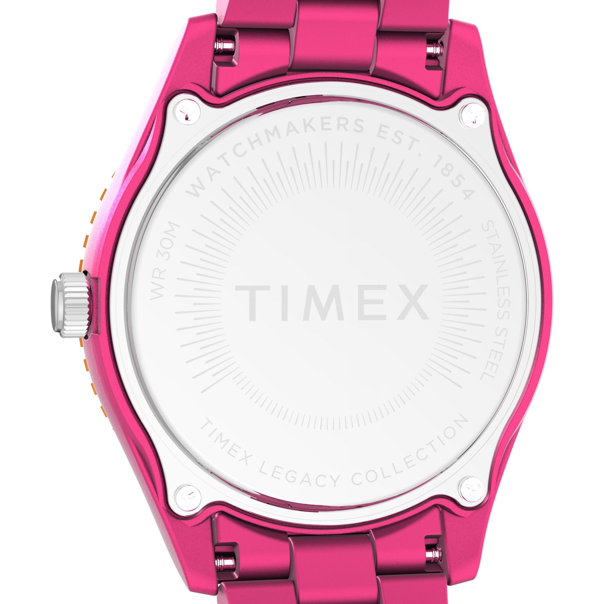 Timex Trend Pink Round Dial Quartz Analog Women Watch TW2Y04600UJ At JUST WATCHES