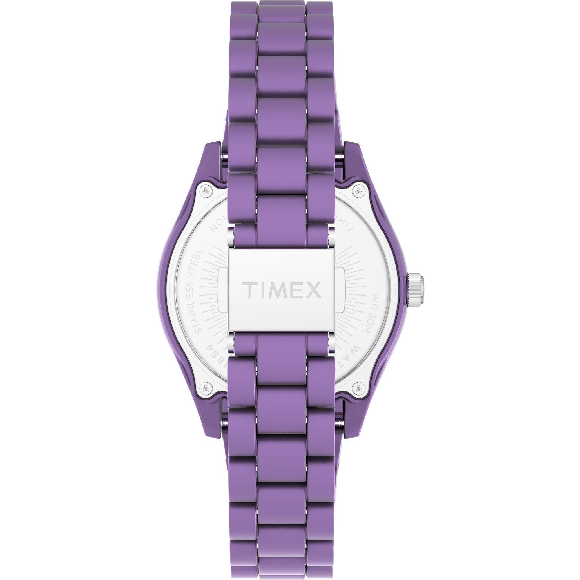 Timex Legacy Round 21mm Purple Dial Analog Women Watch - TW2Y04800UJ Watch Timex