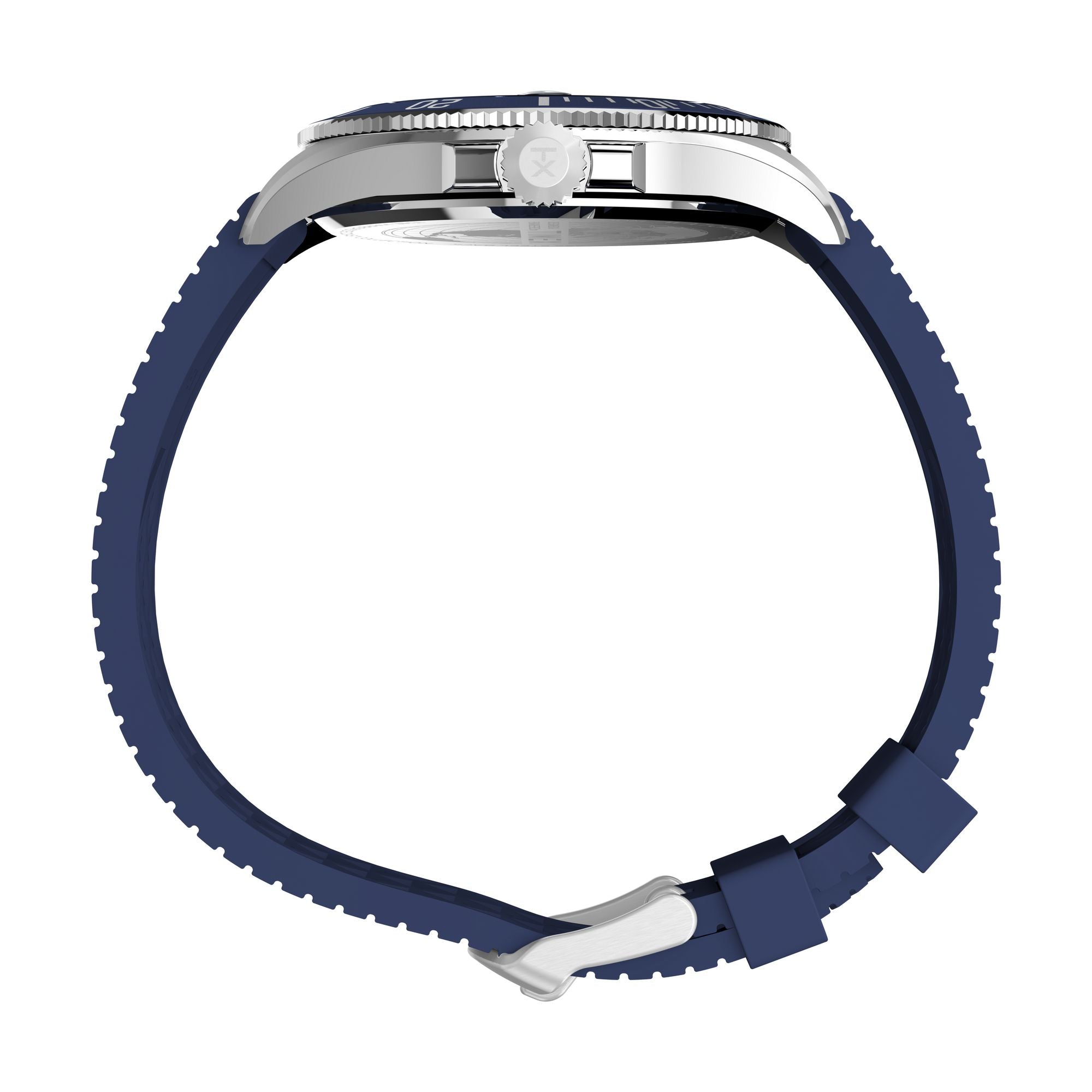 Timex Trend Blue Round Dial Quartz Analog Men Watch