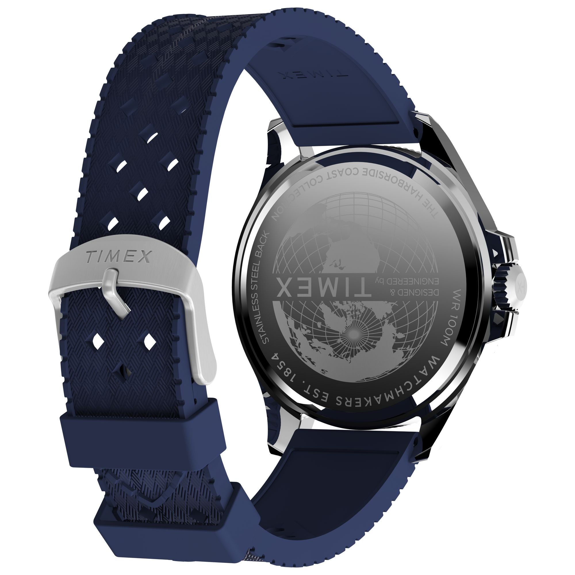 Timex Trend Blue Round Dial Quartz Analog Men Watch