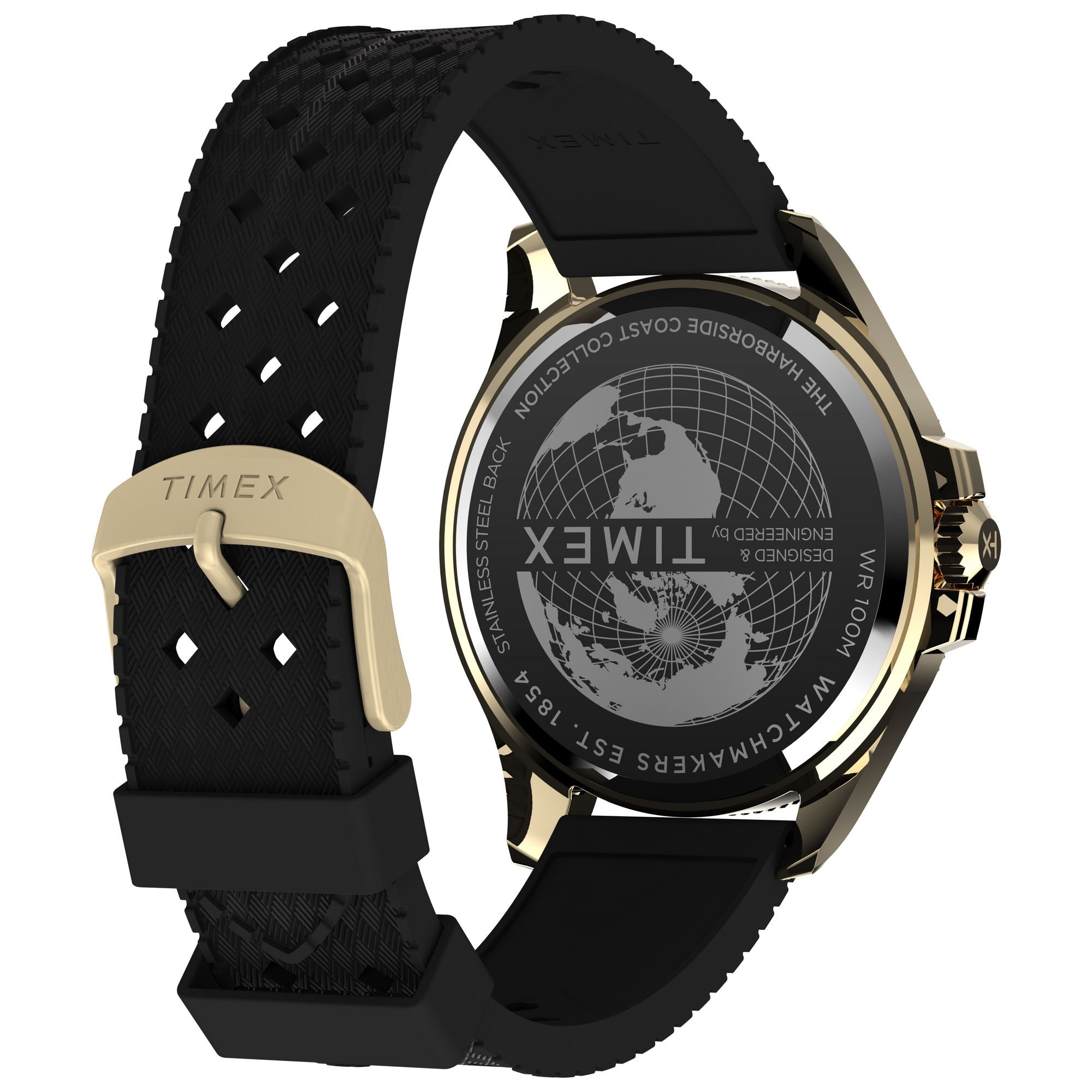 Timex Harborside Round 21mm Green Dial Analog Men Watch - TW2Y05300UJ