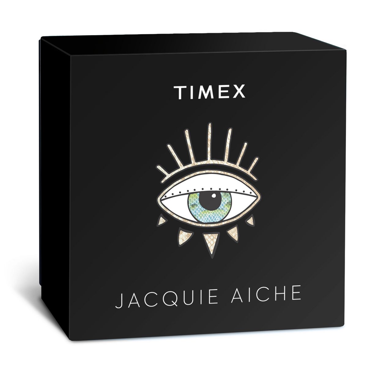 Timex Jacquie Aiche Round 21mm Blue Dial Analog Women Watch - TW2Y11300X6