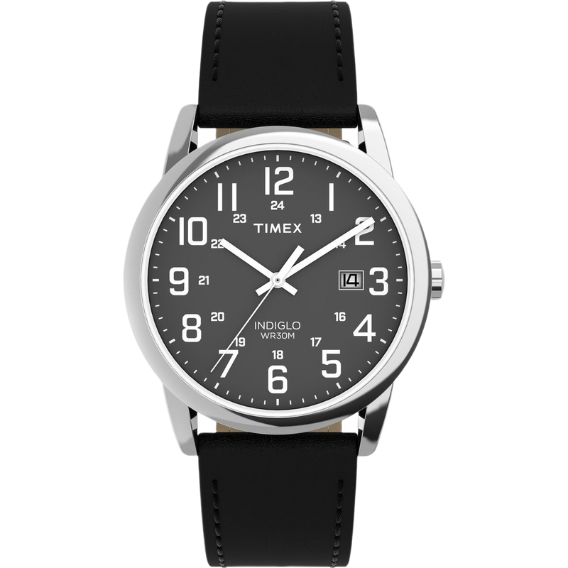 Timex Easy Reader Round 38mm Black Dial Analog Men Watch - TW2Y12800JQ Watch Timex
