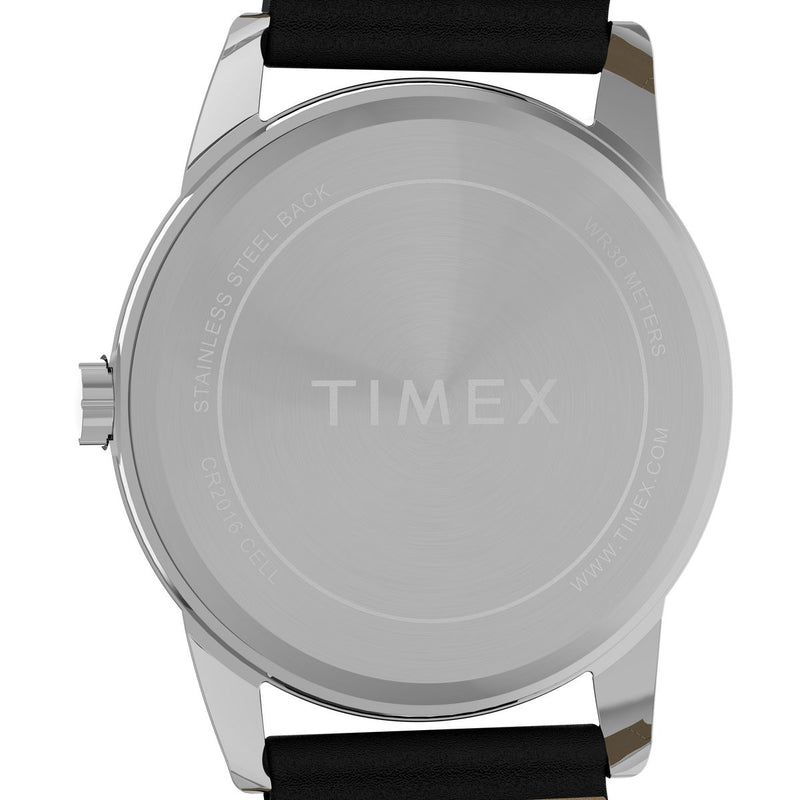 Timex Easy Reader Round 38mm Black Dial Analog Men Watch - TW2Y12800JQ Watch Timex