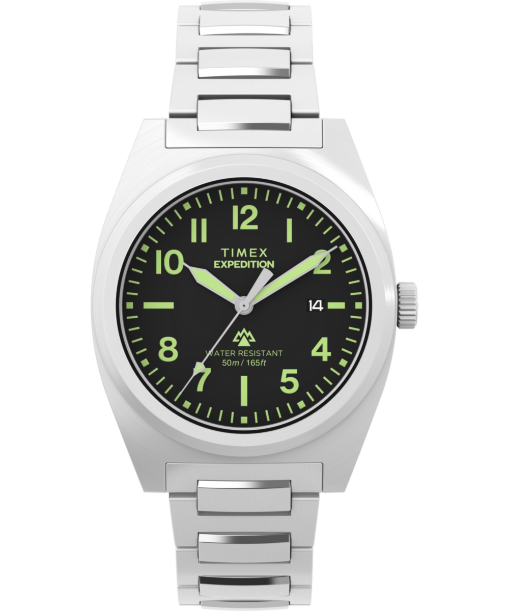 Timex Expedition Tonneau 39mm Black Dial Analog Men Watch - TW2Y18300IK